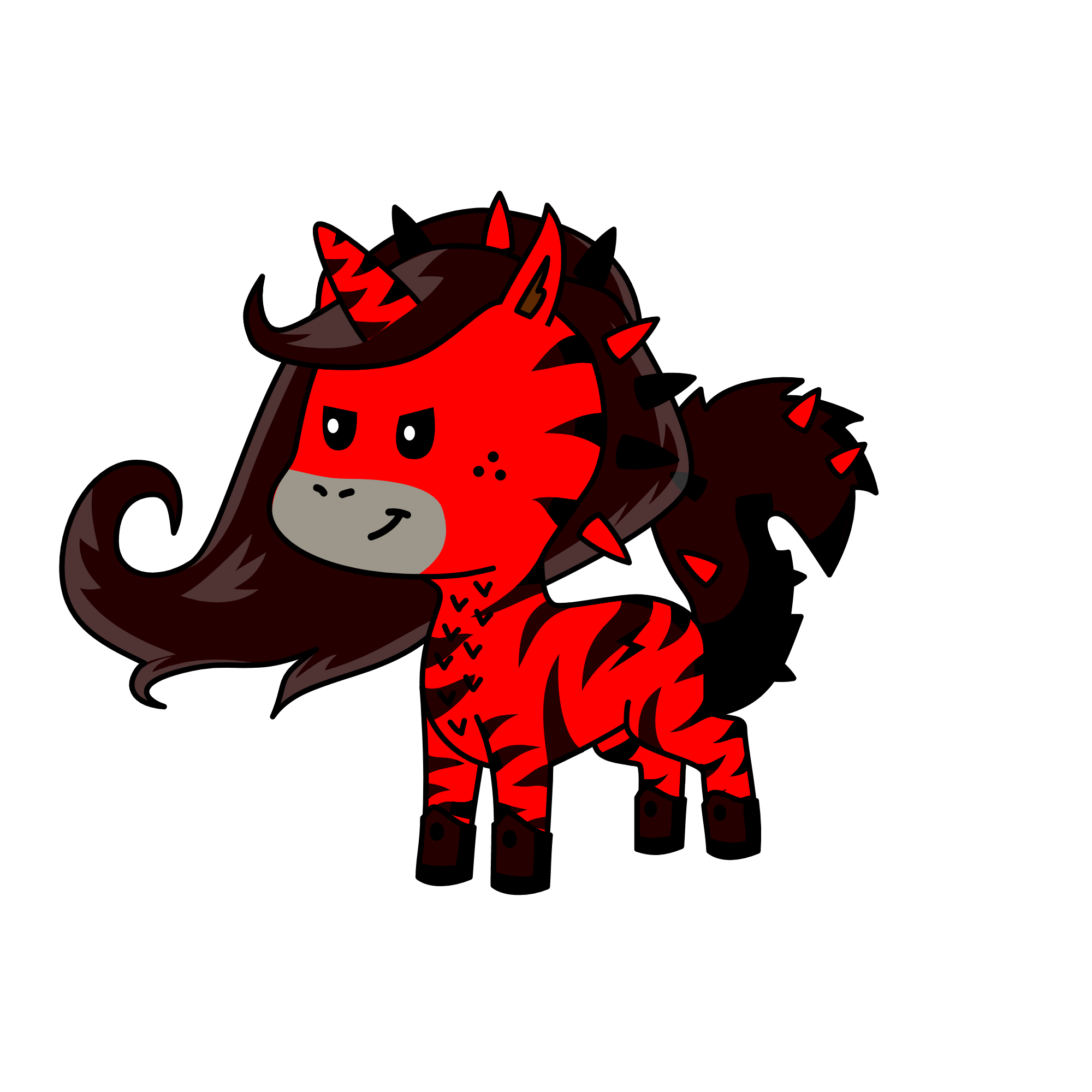 Demon, the unicorn