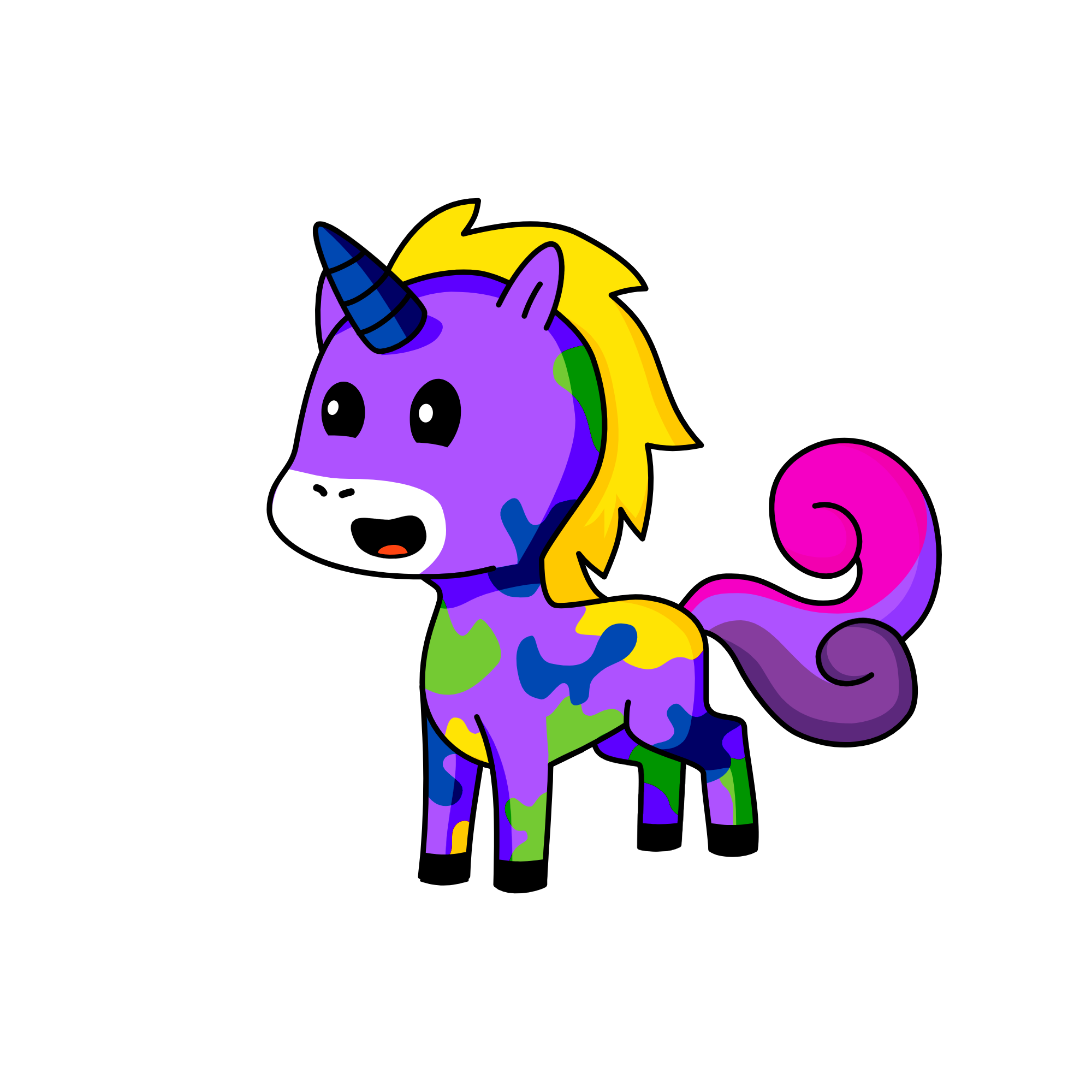 pinky, the unicorn