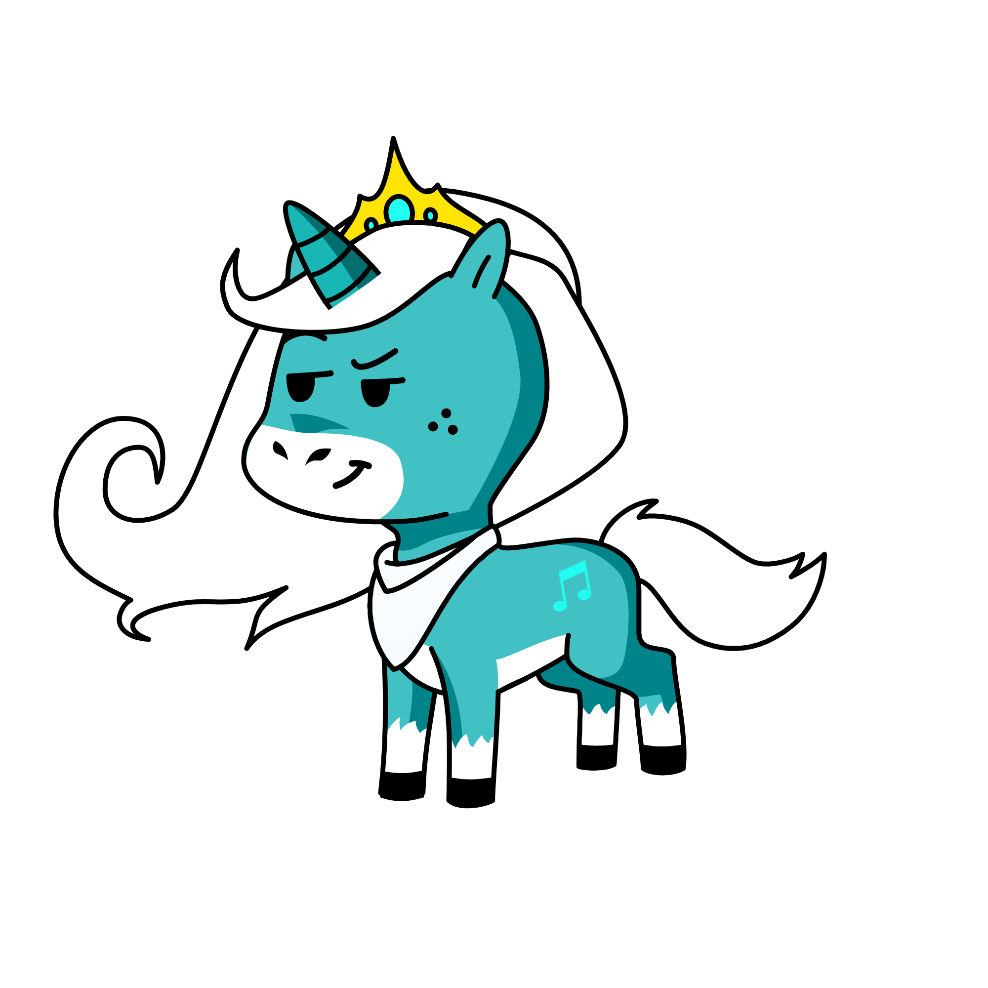 prince snowdrop, the unicorn
