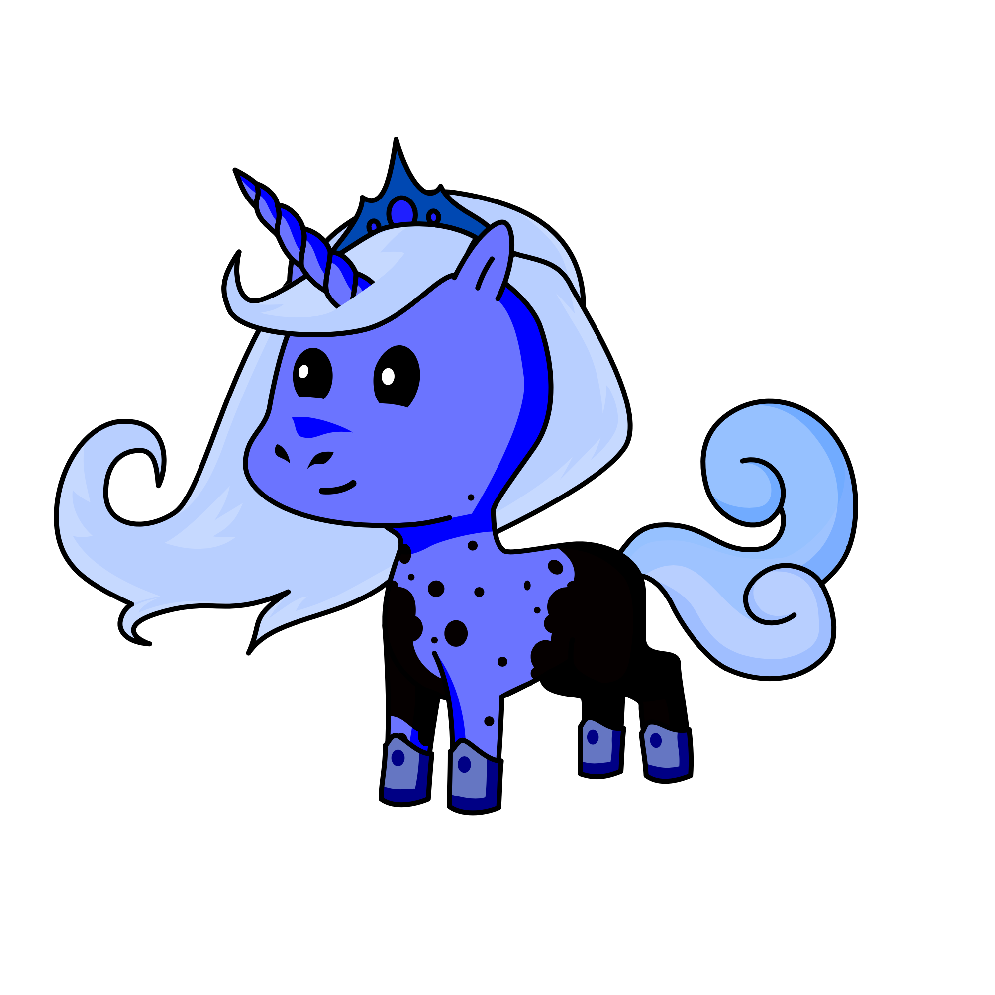 Luna, the unicorn