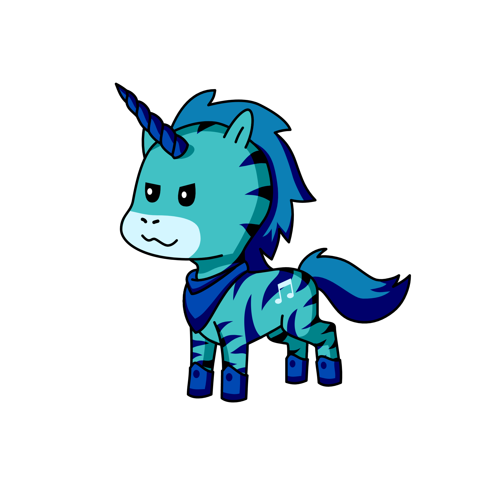 Rock, the unicorn