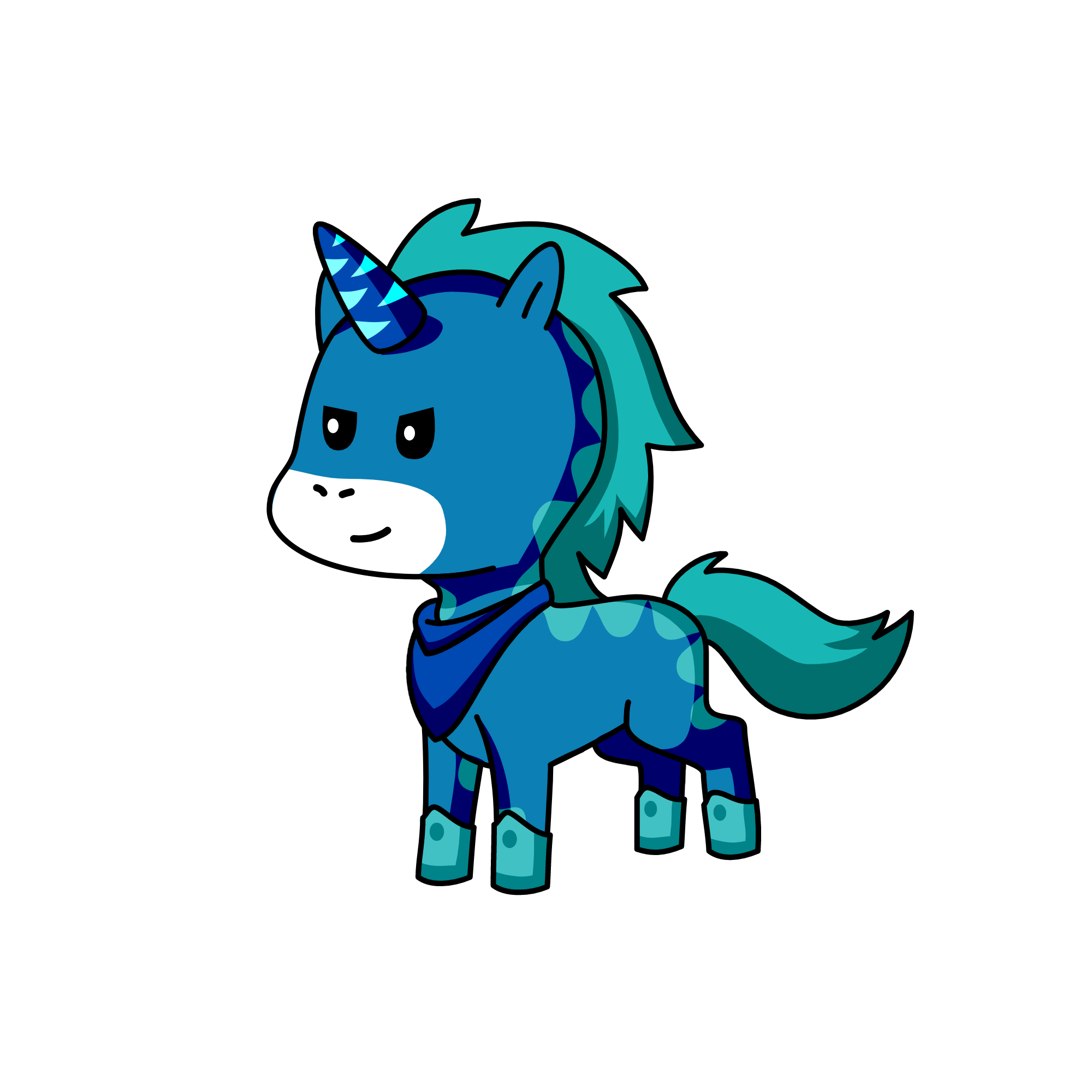 Tsunami pony, the unicorn