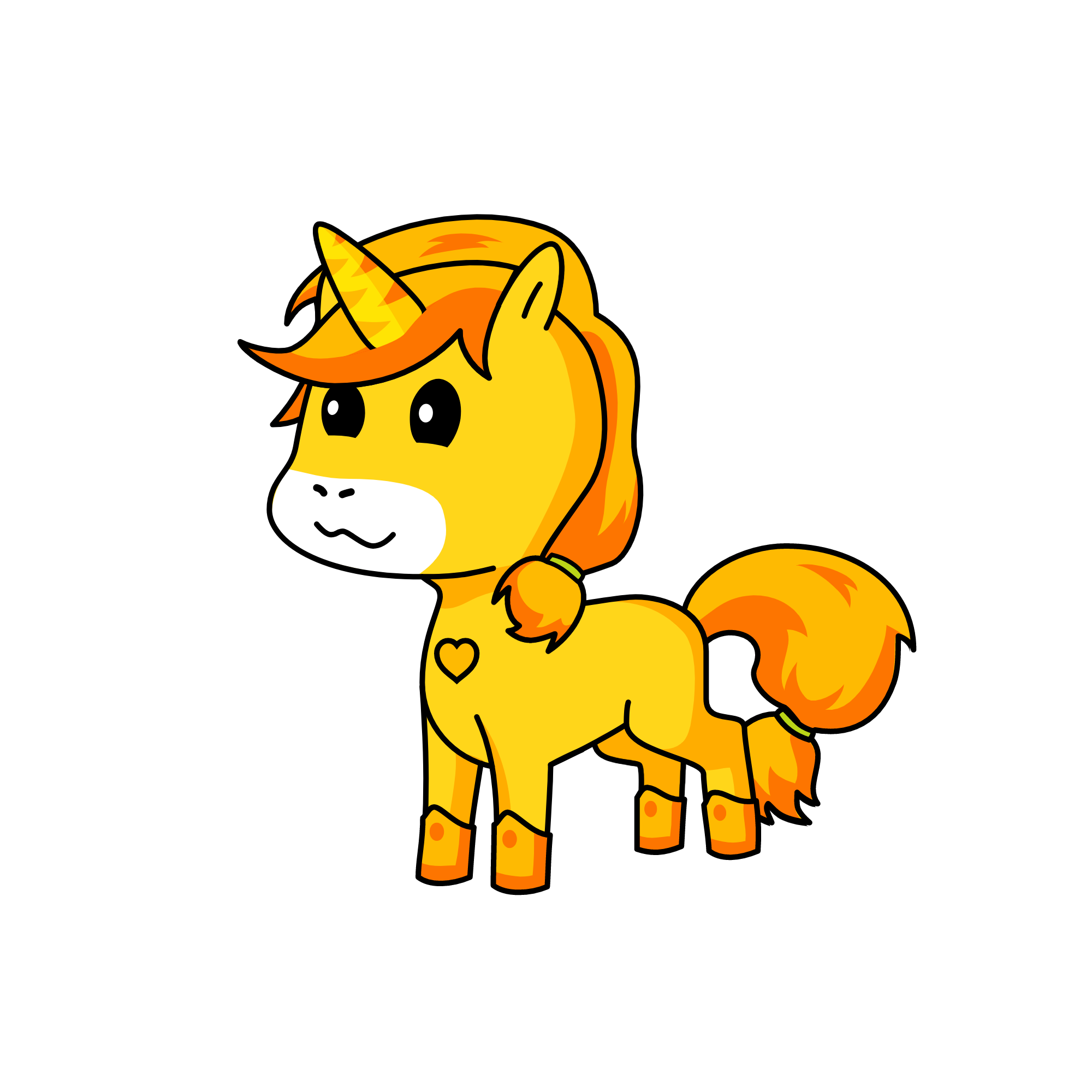 sunny pony, the unicorn