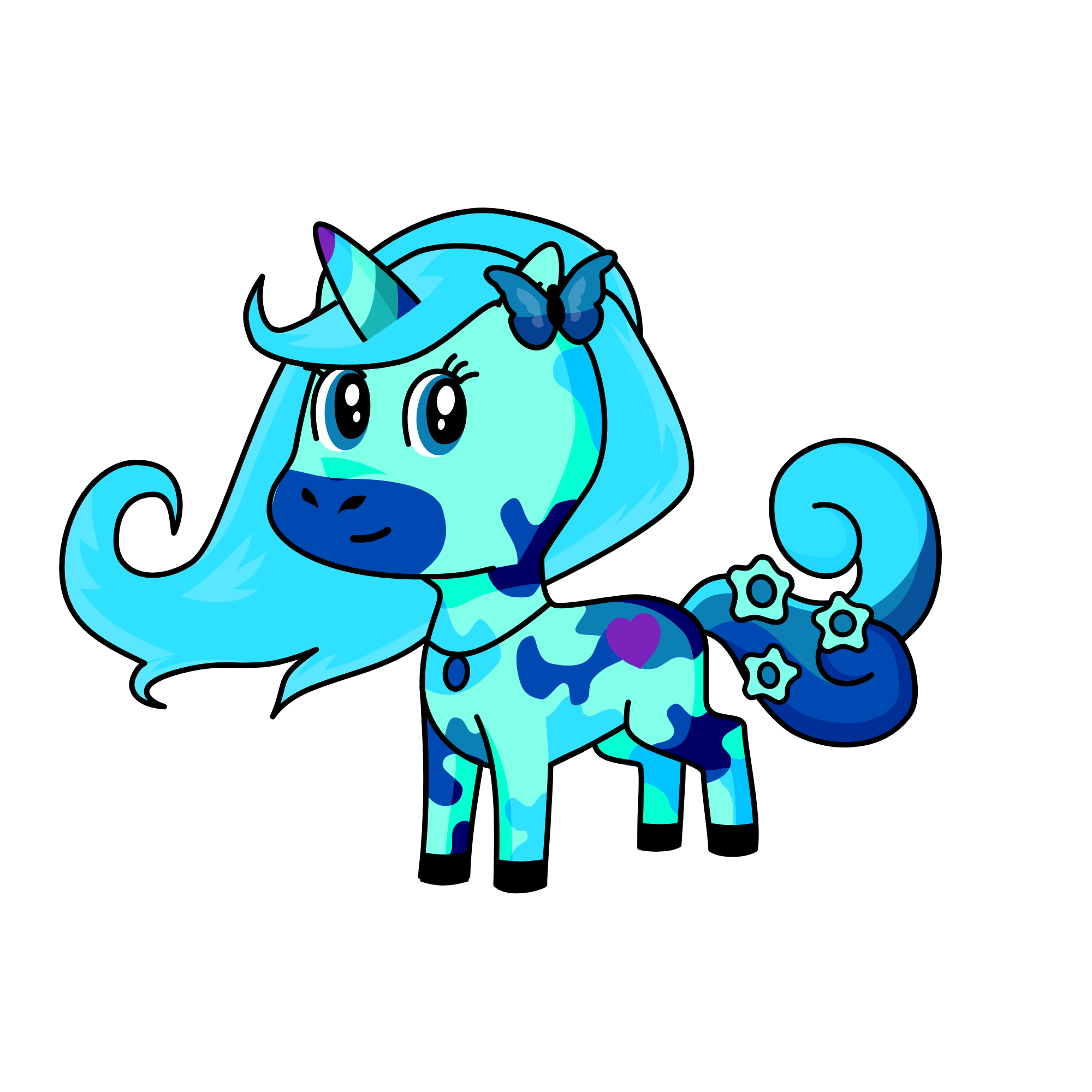 blenty, the unicorn
