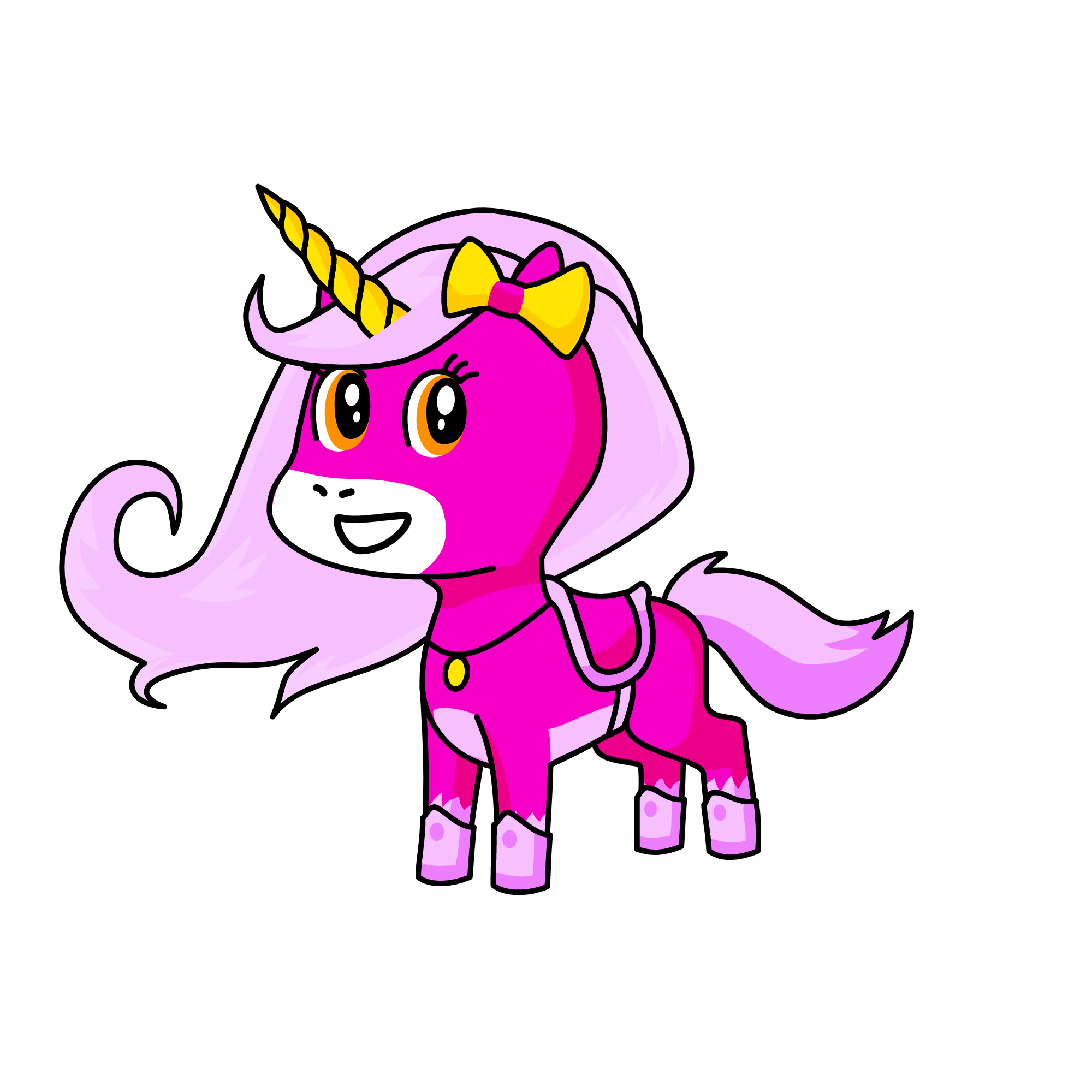 Blossom, the unicorn