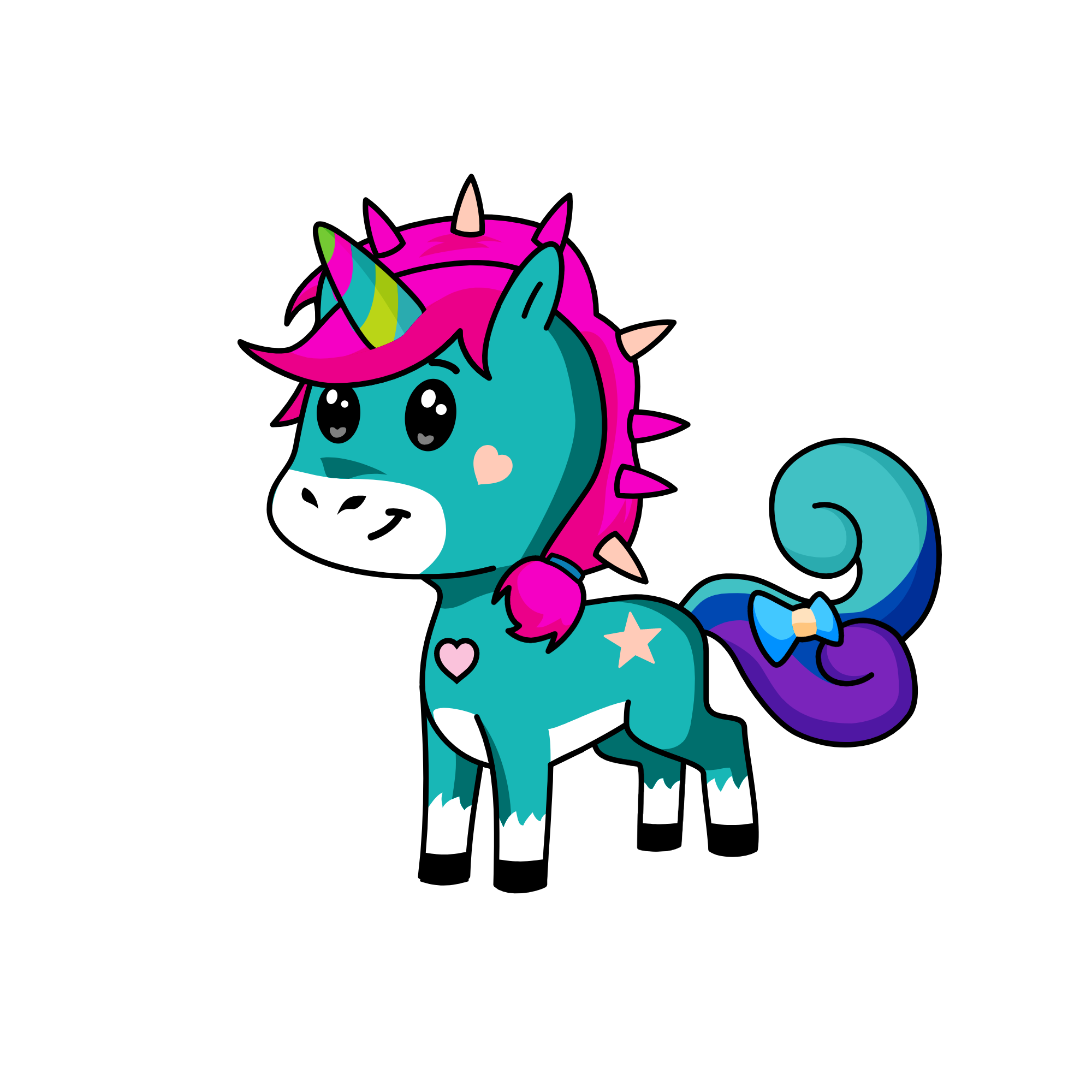 sara sparkles, the unicorn