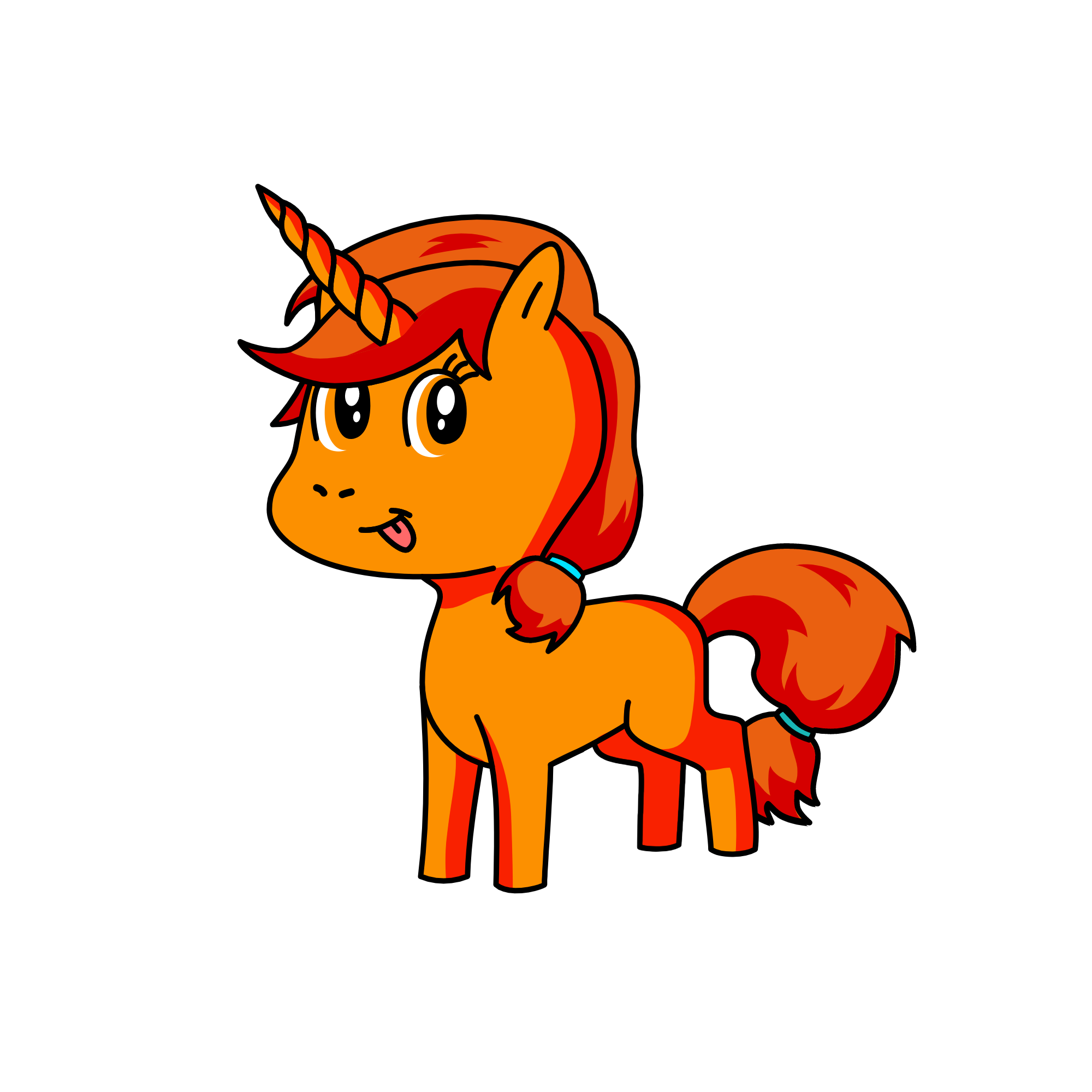 APPLE JACK, the unicorn