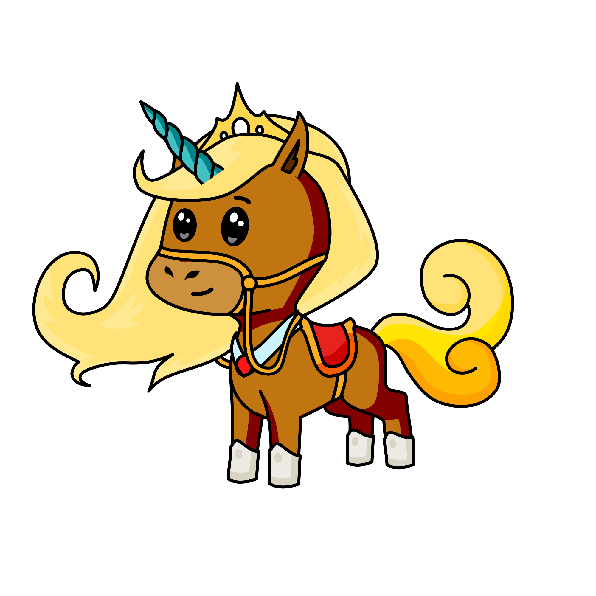 YUNA, the unicorn