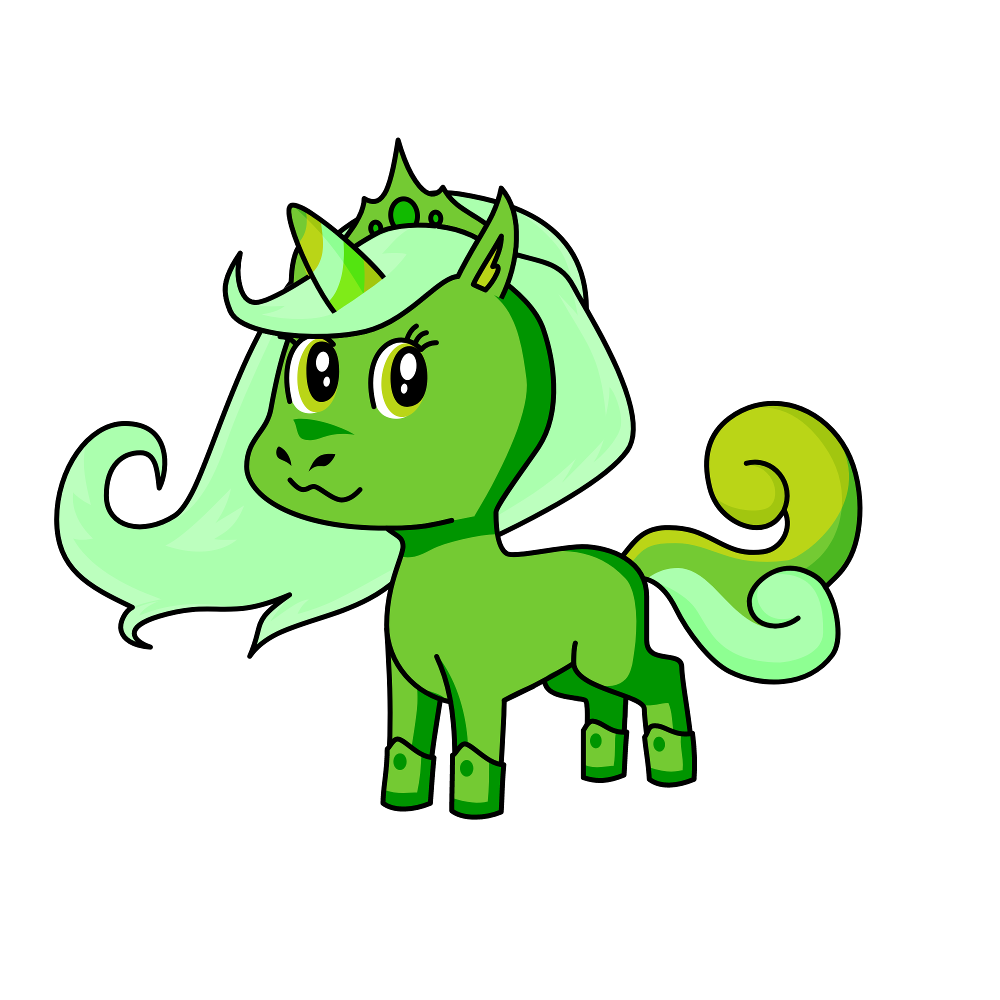 Рад, the unicorn