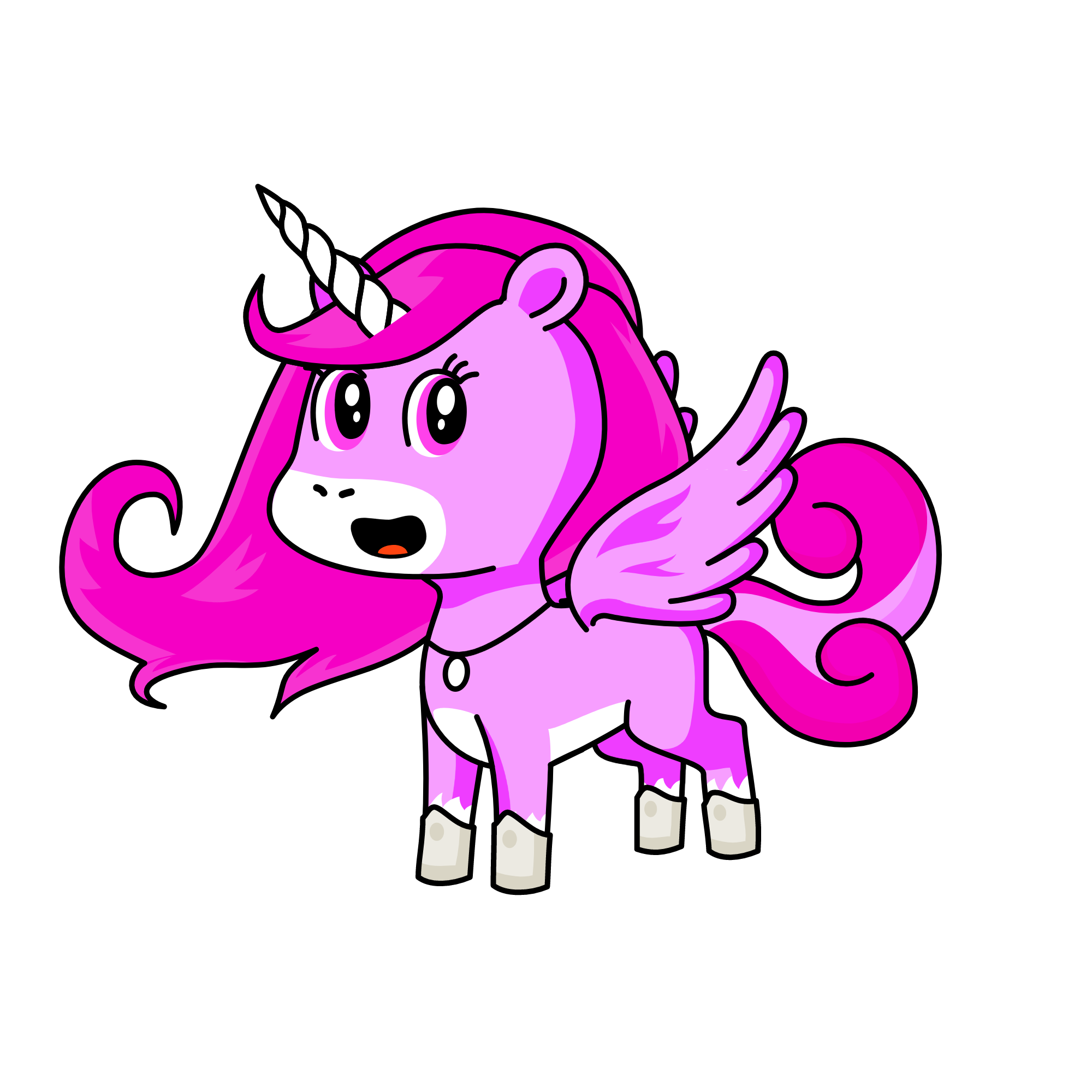 Izzy~Loves to sing~Boy crazy, the unicorn