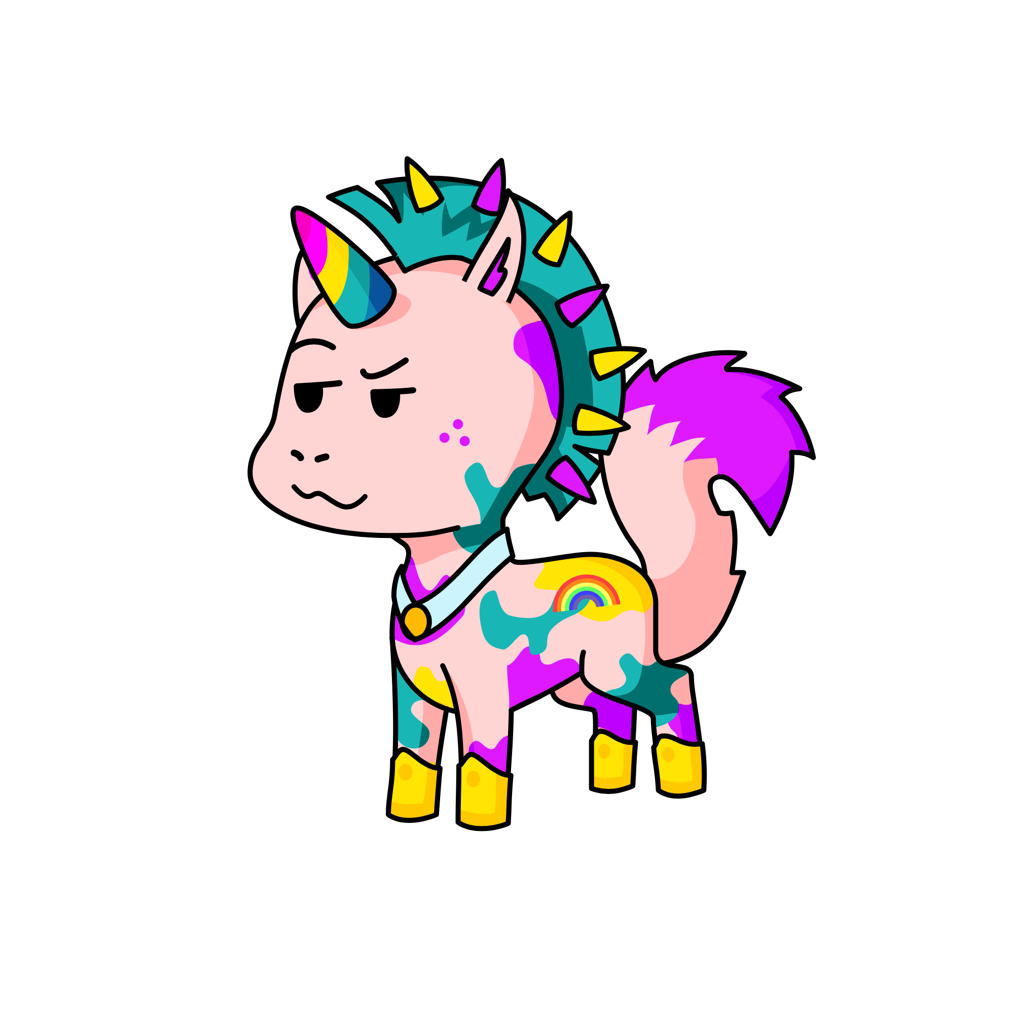 Kookie, the unicorn