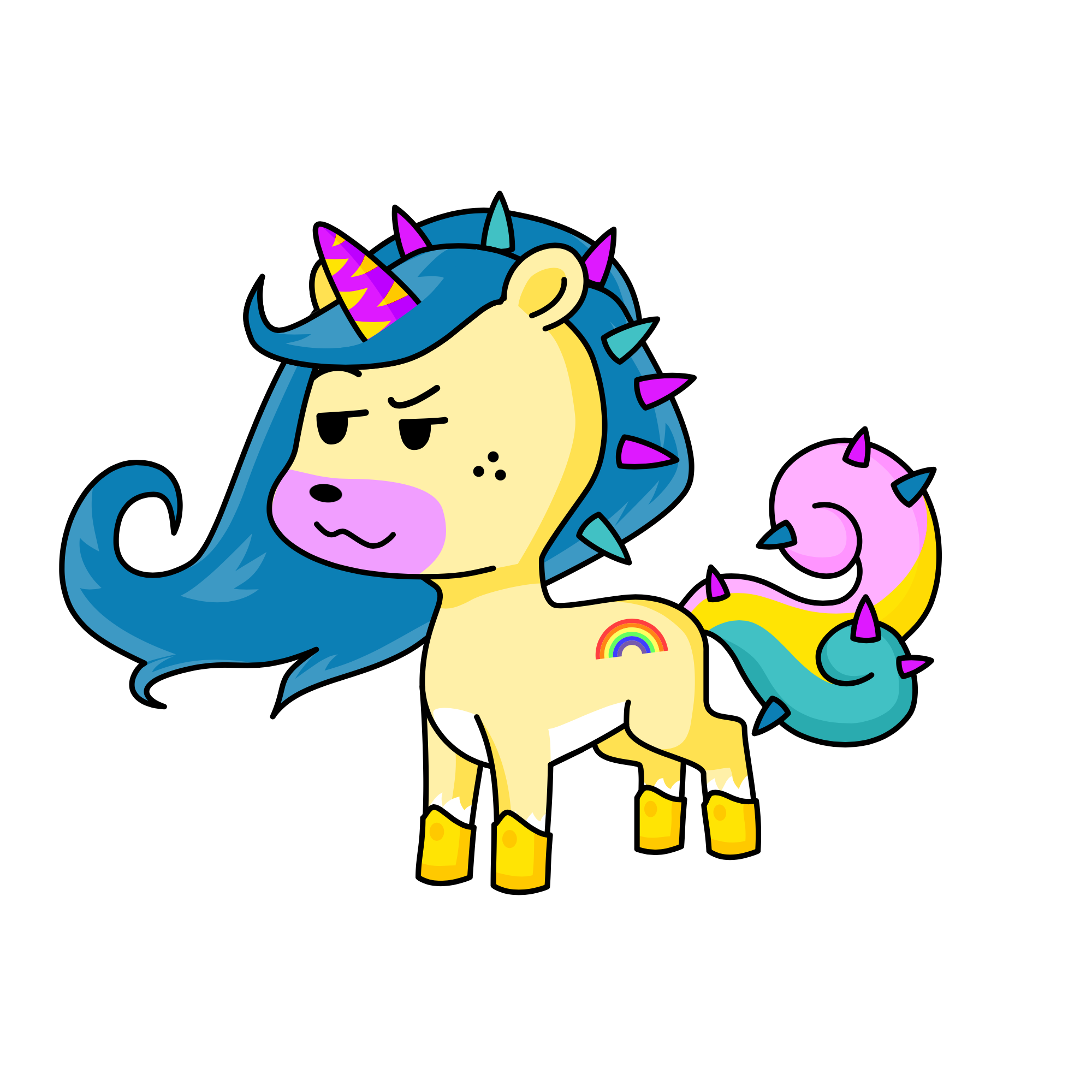 Kooky, the unicorn