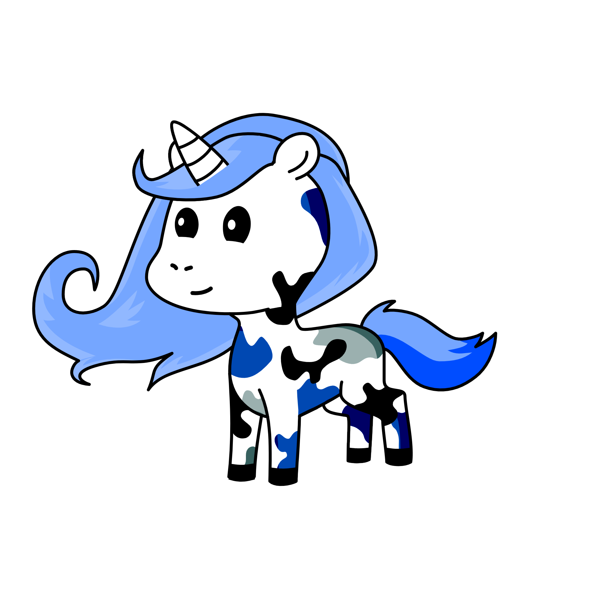Alena~Loves animals~Kind~The fastest unicorn in the world, the unicorn
