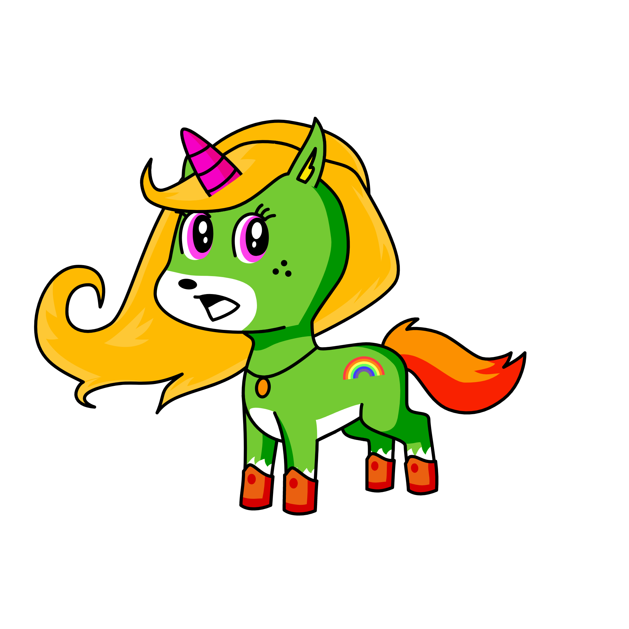 Isama, the unicorn