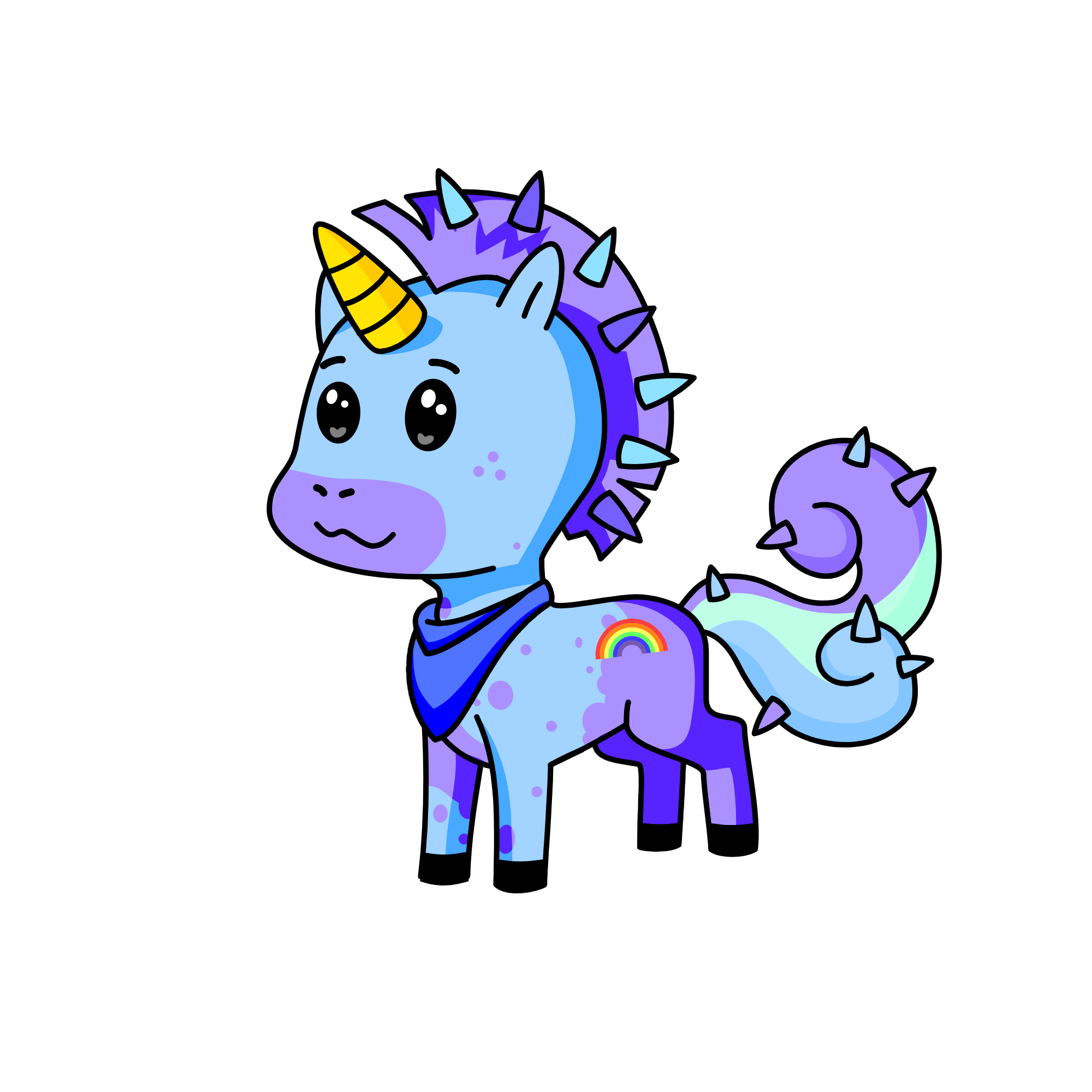 Sparks, the unicorn