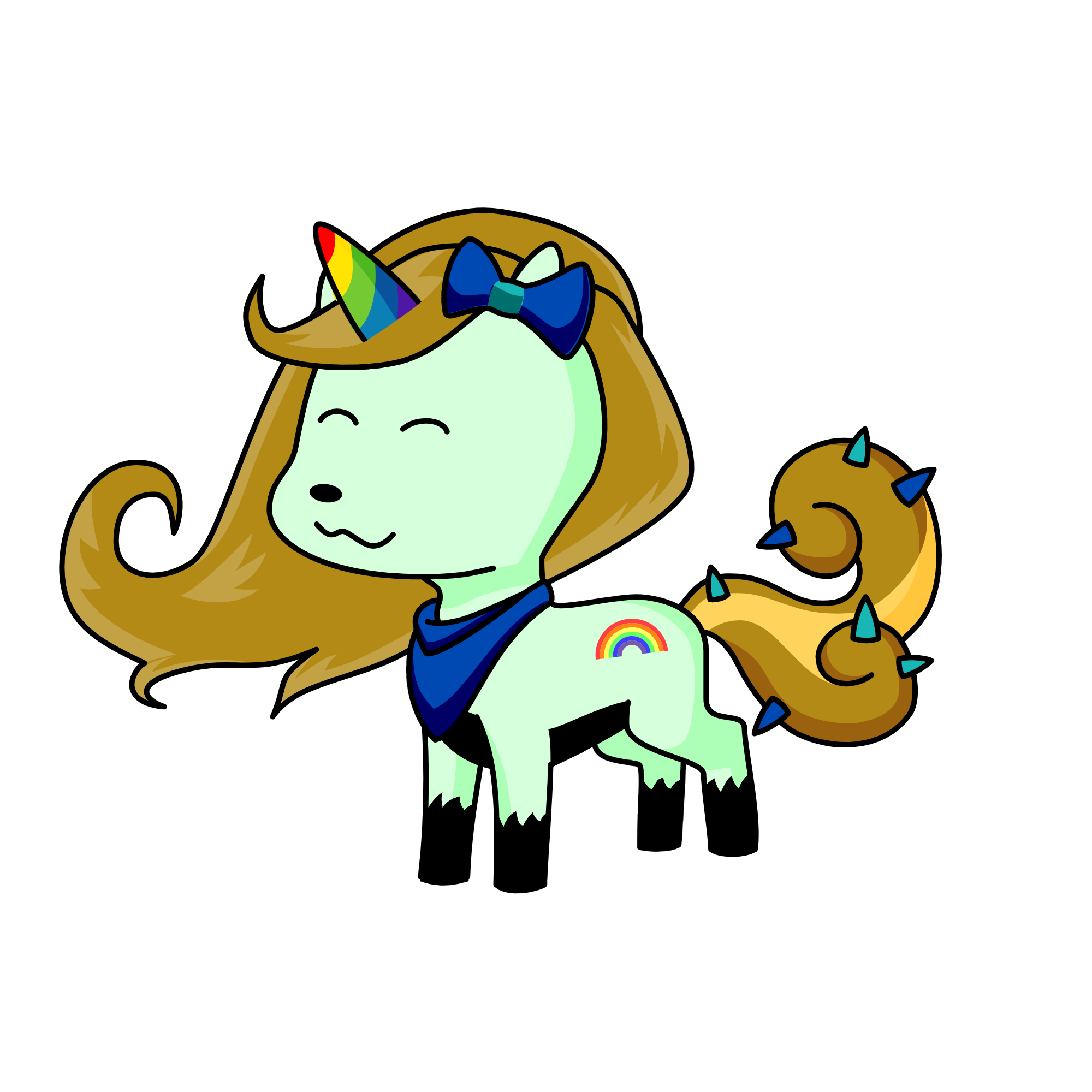 Gay Pony, the unicorn