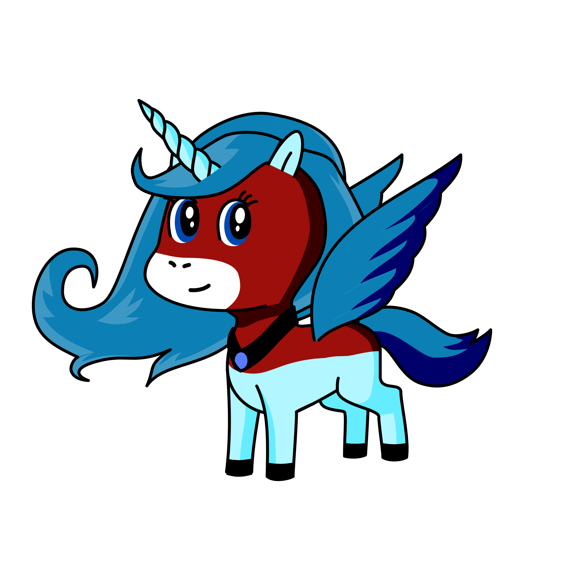 iceprincess_akelis, the unicorn
