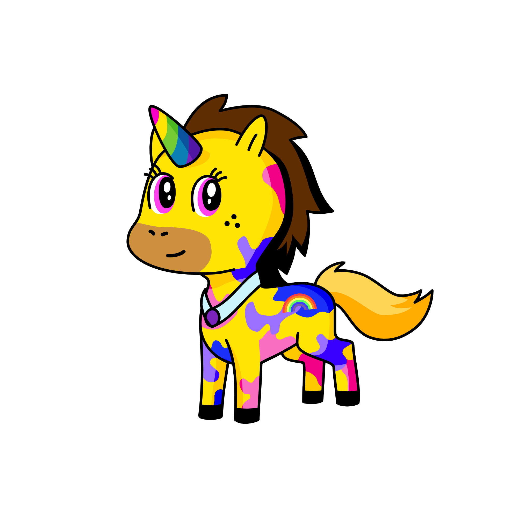 shine, the unicorn