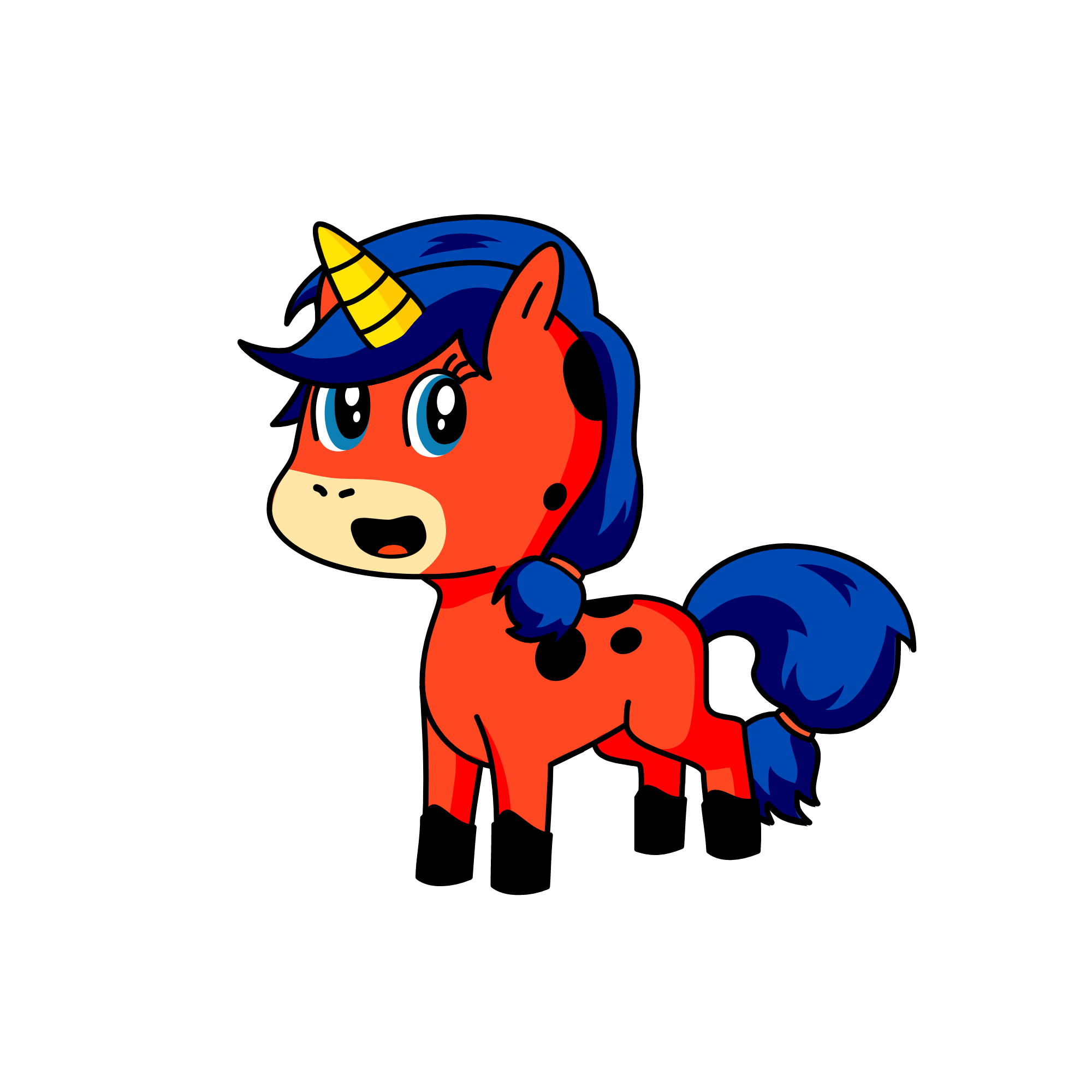 ladybug, the unicorn