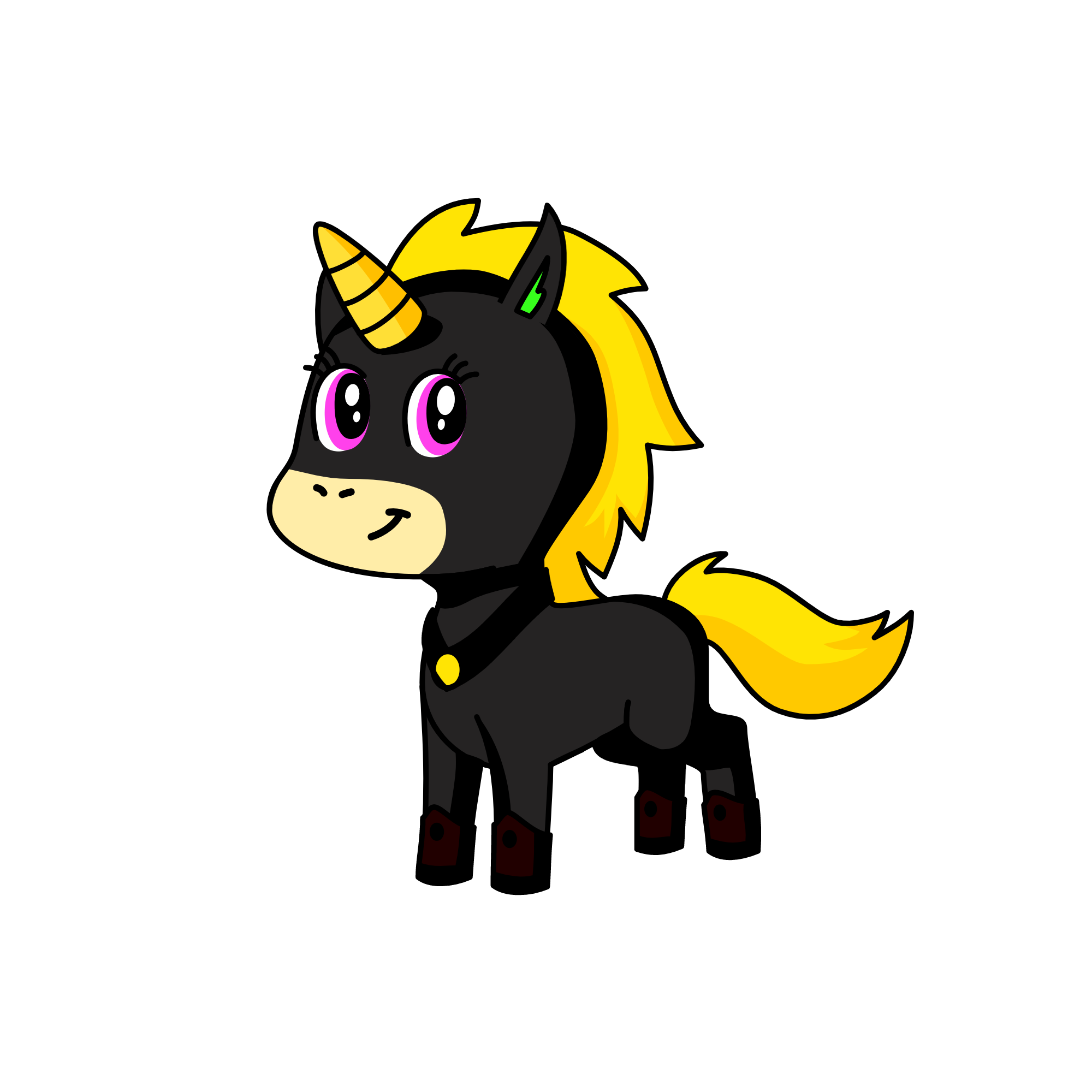 cat noir, the unicorn