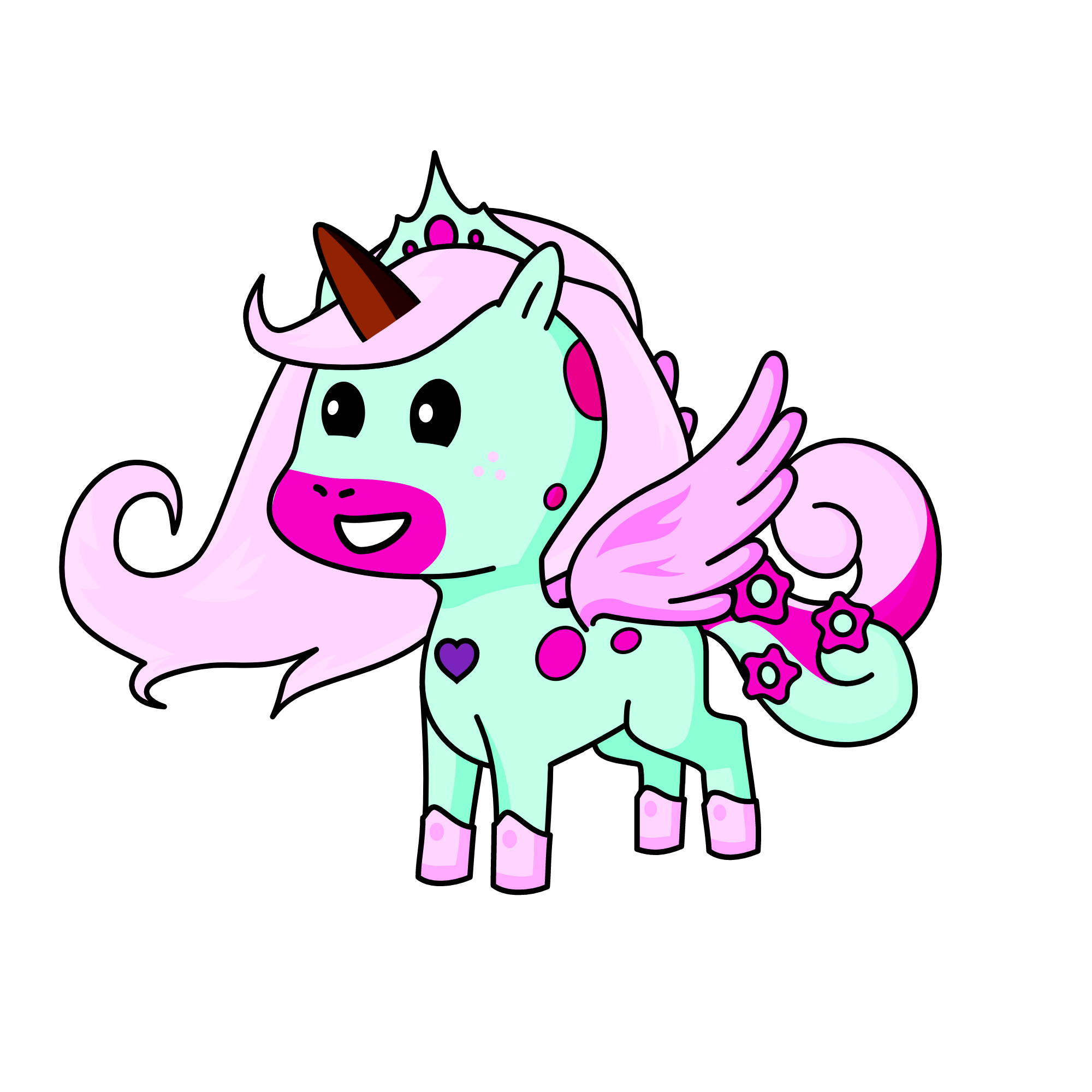 ice cream queen, the unicorn