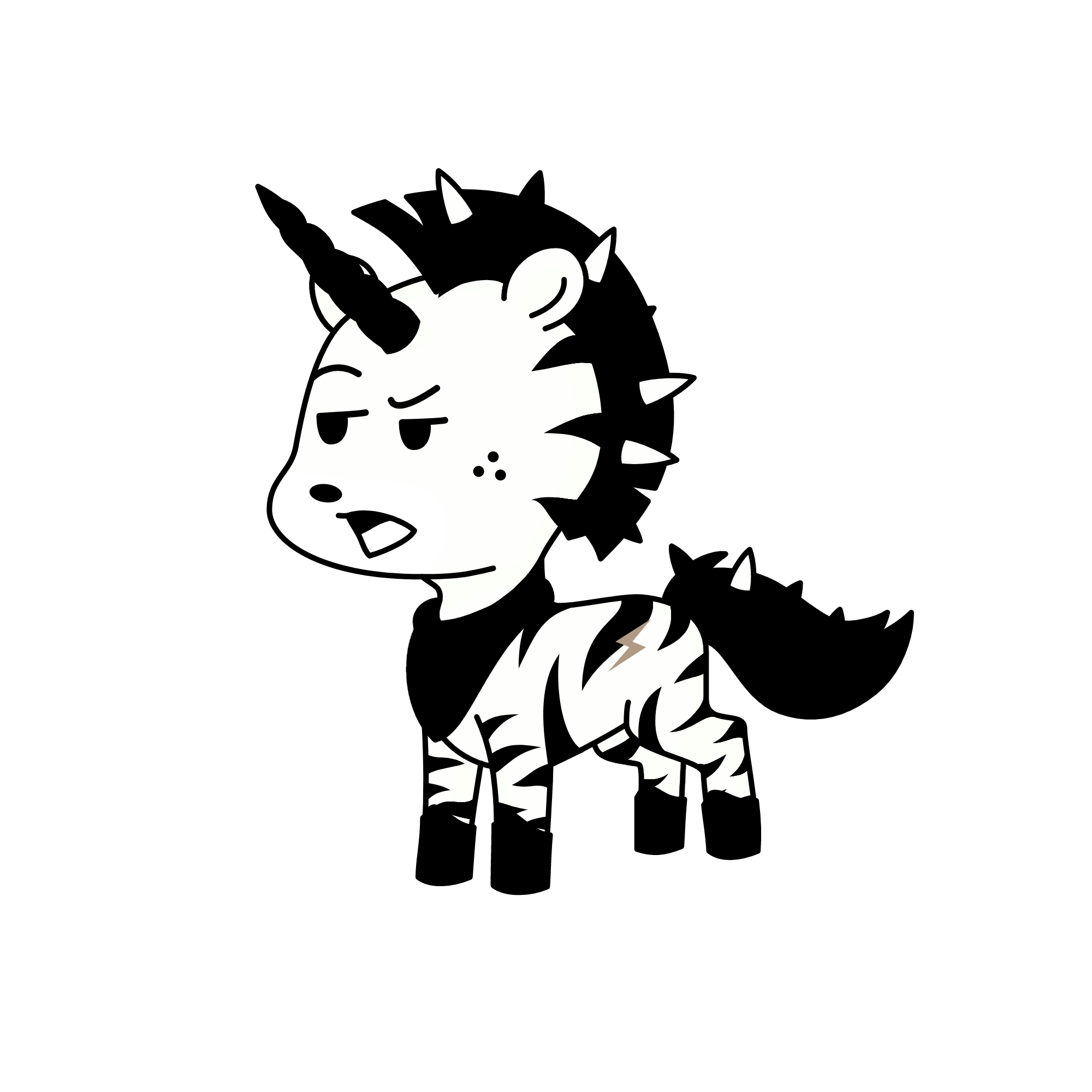 spike, the unicorn