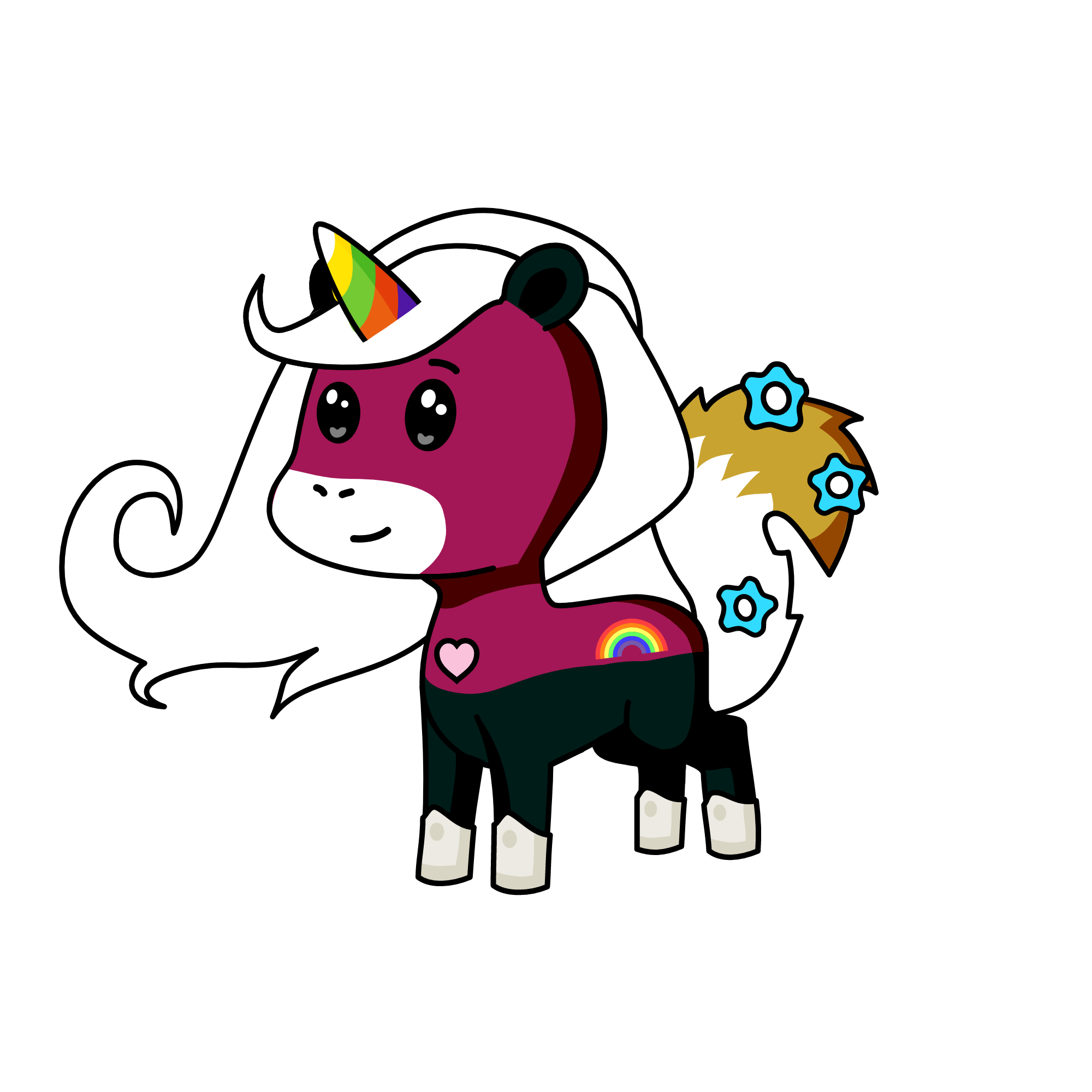 princess Celestia, the unicorn