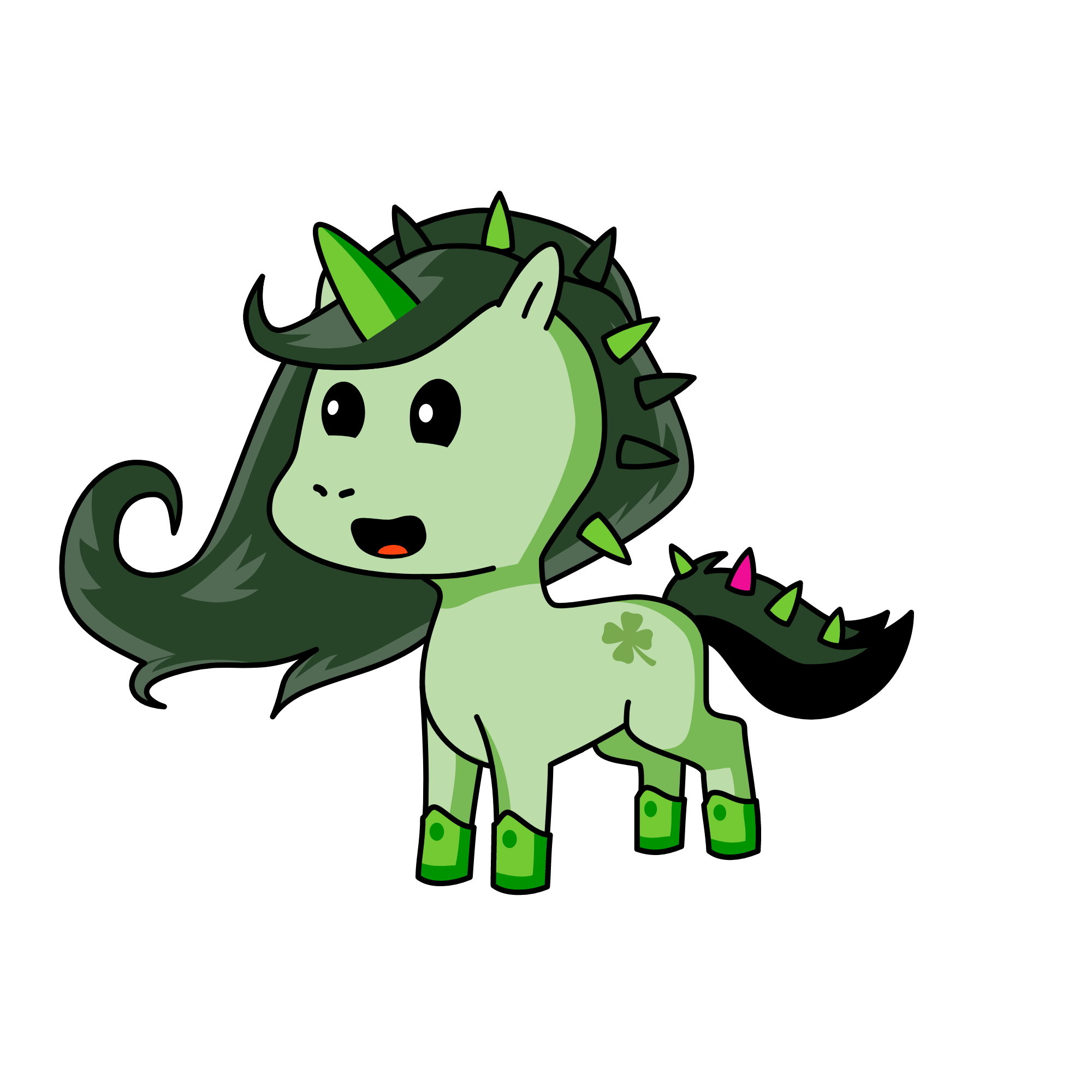 Trevol, the unicorn
