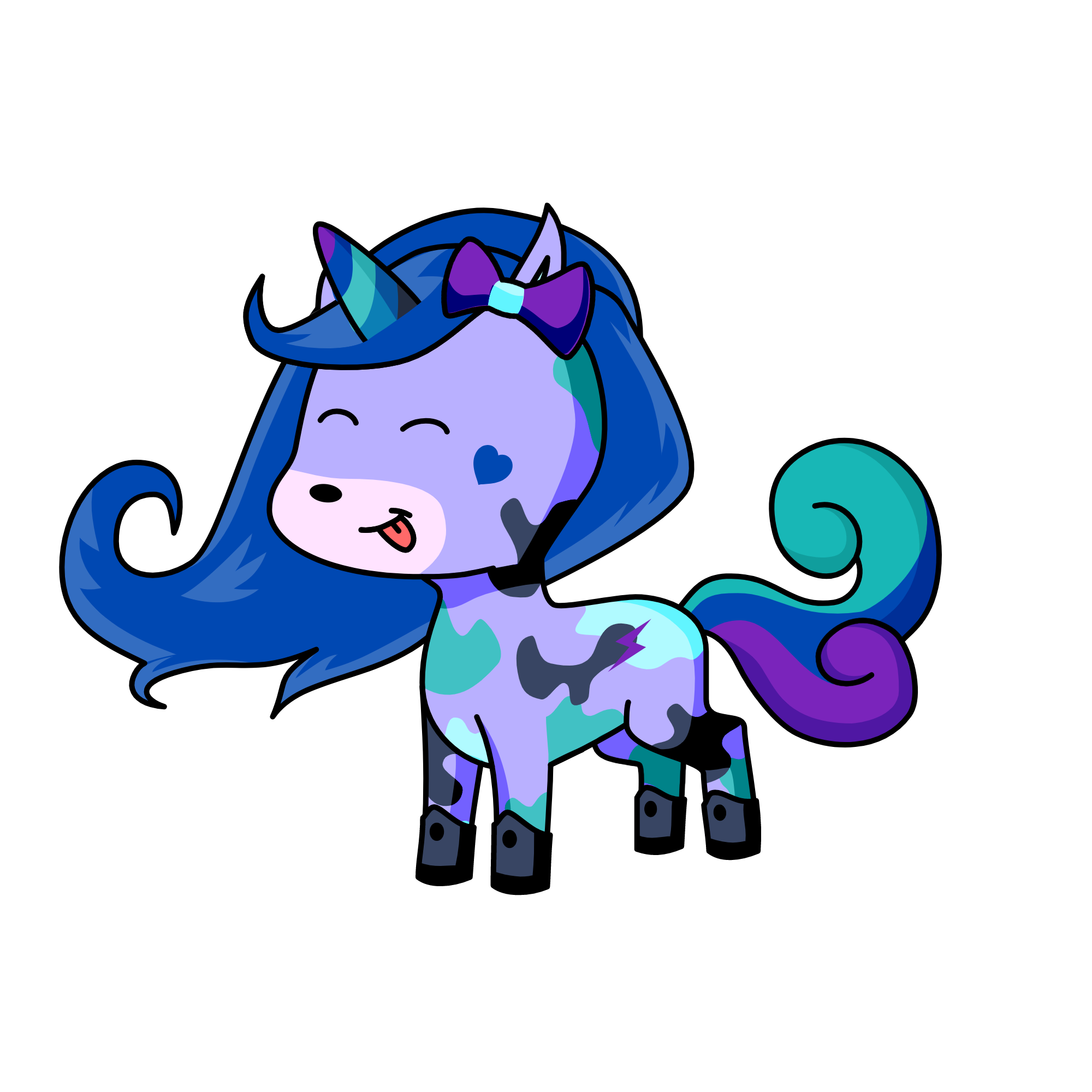 Midnight, the unicorn