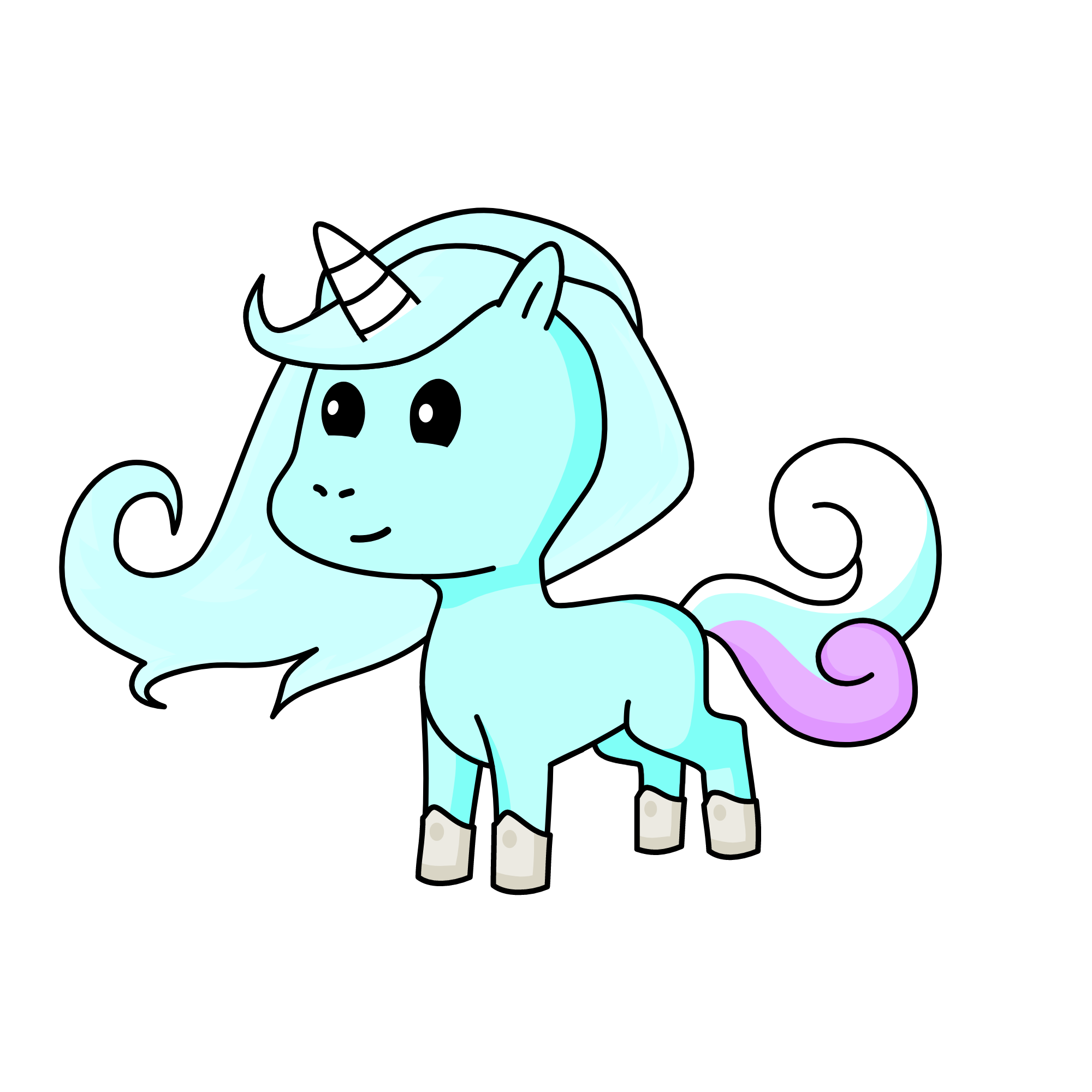 cloud, the unicorn
