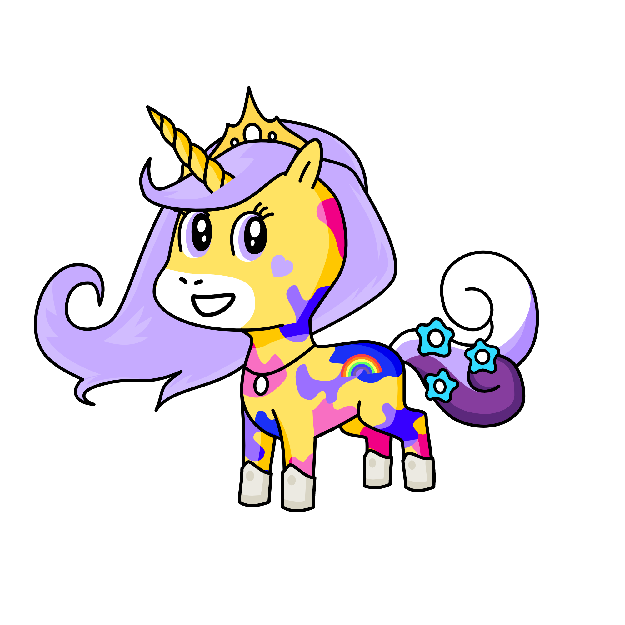 Angela, the unicorn