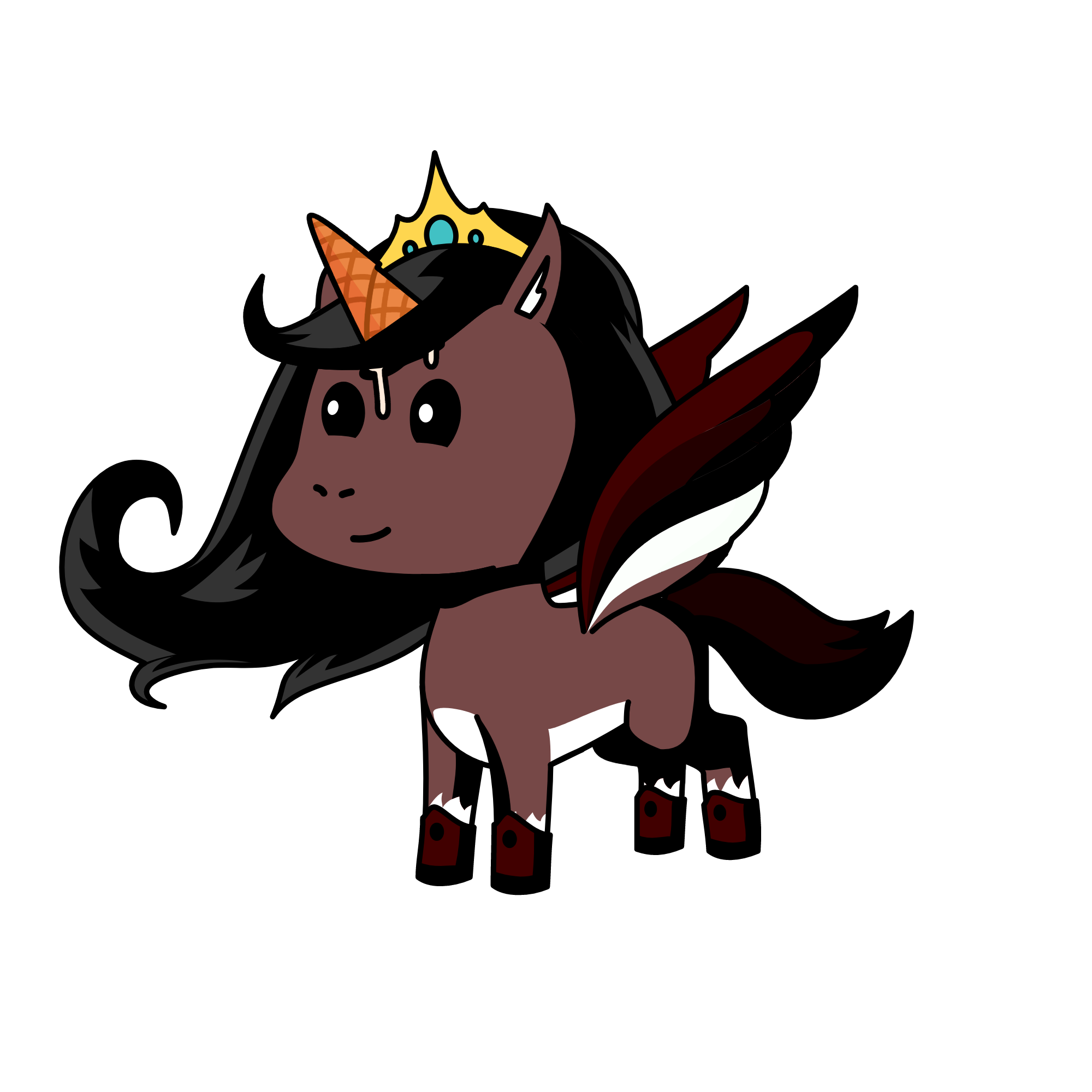 chocolate, the unicorn