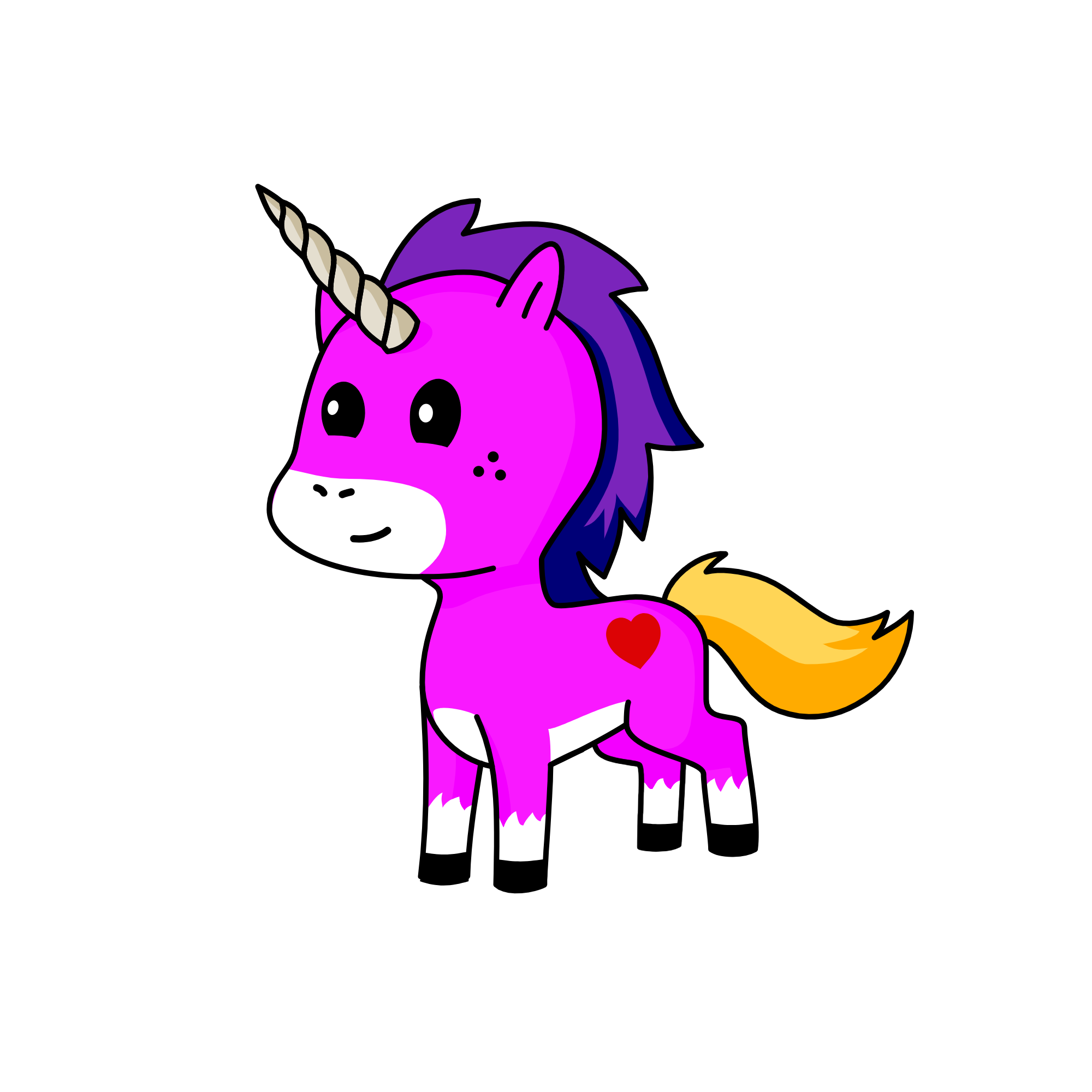 Mandy, the unicorn