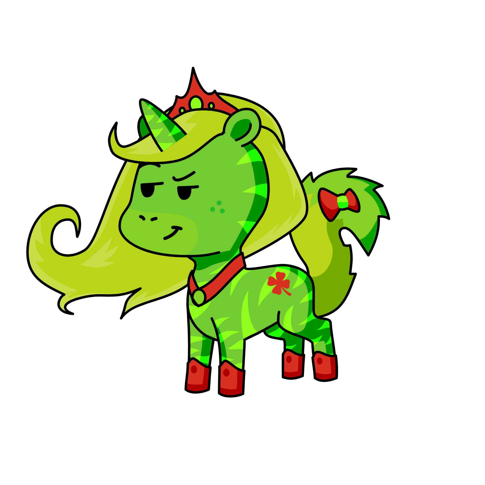 Hallis, the unicorn