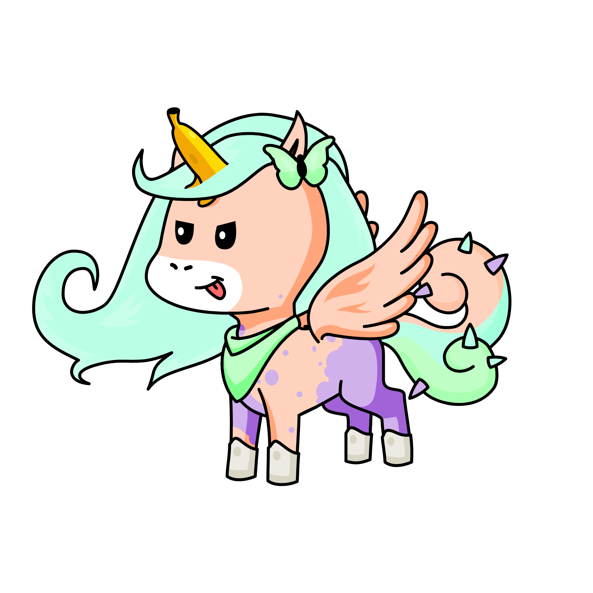 lavendear, the unicorn