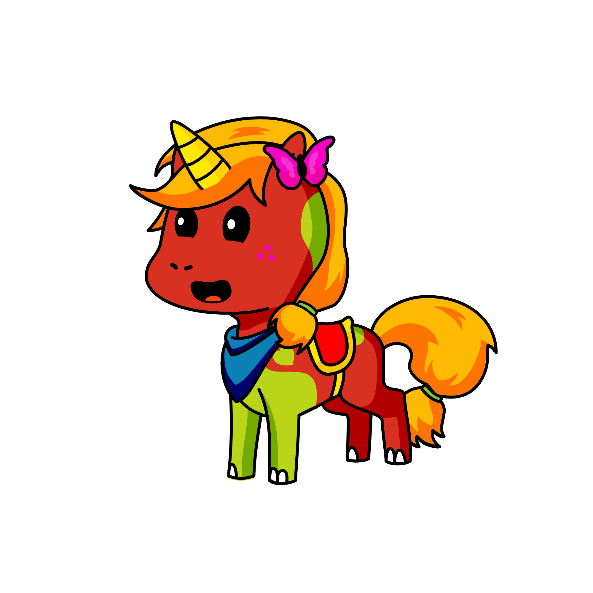 Princess orchard, the unicorn
