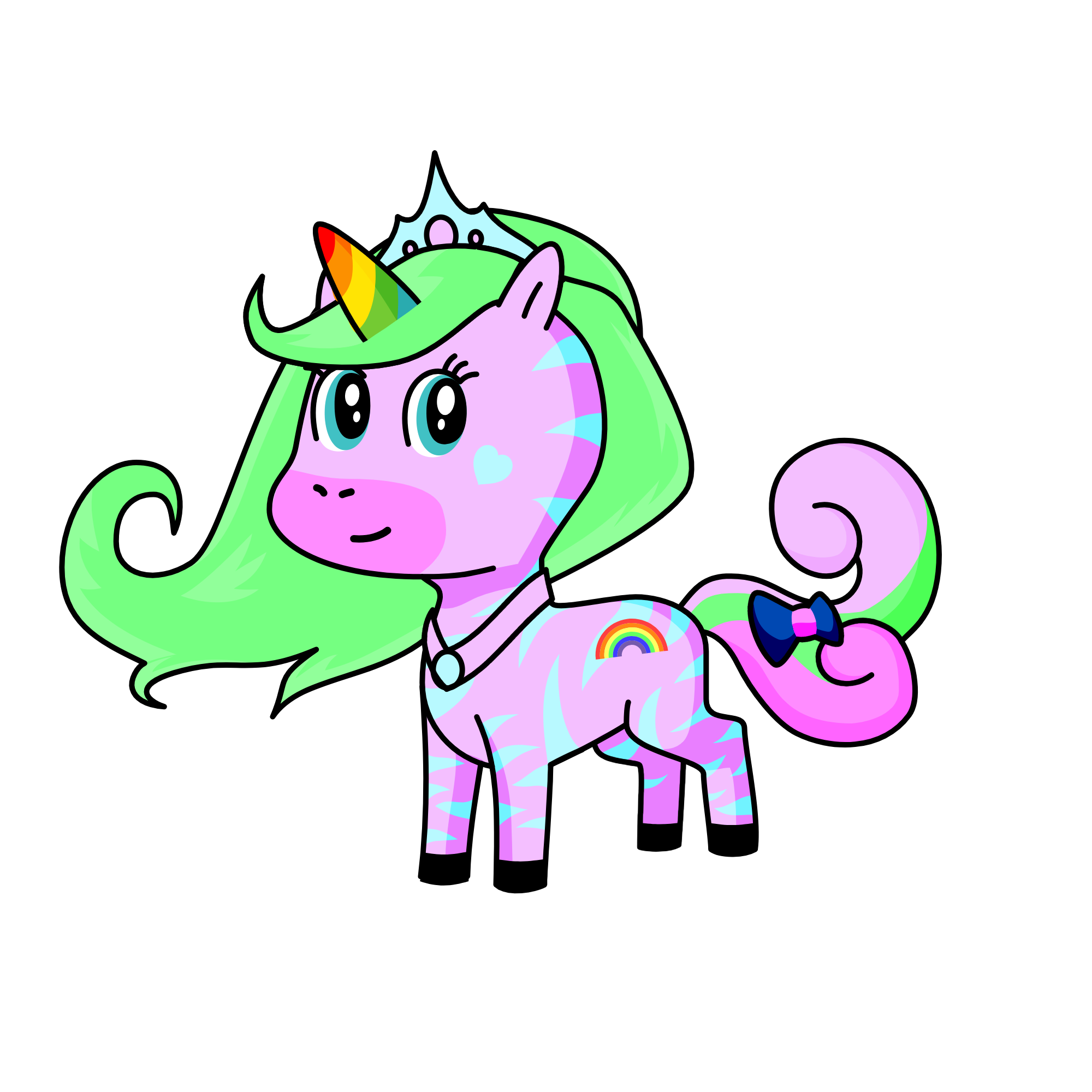 happy, the unicorn