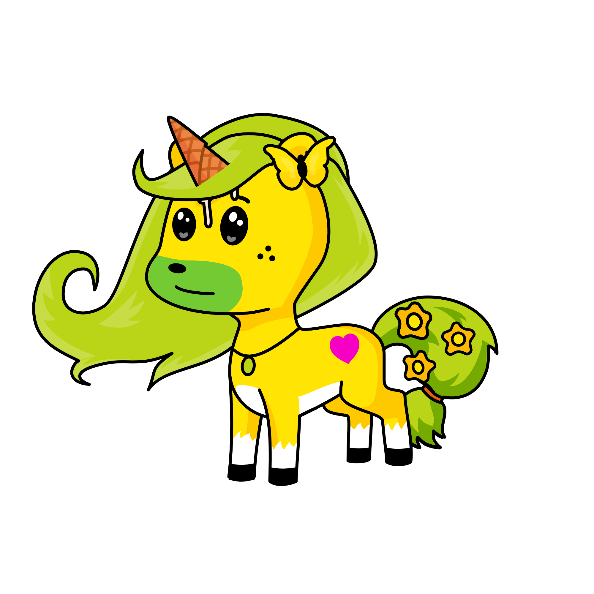naddy, the unicorn