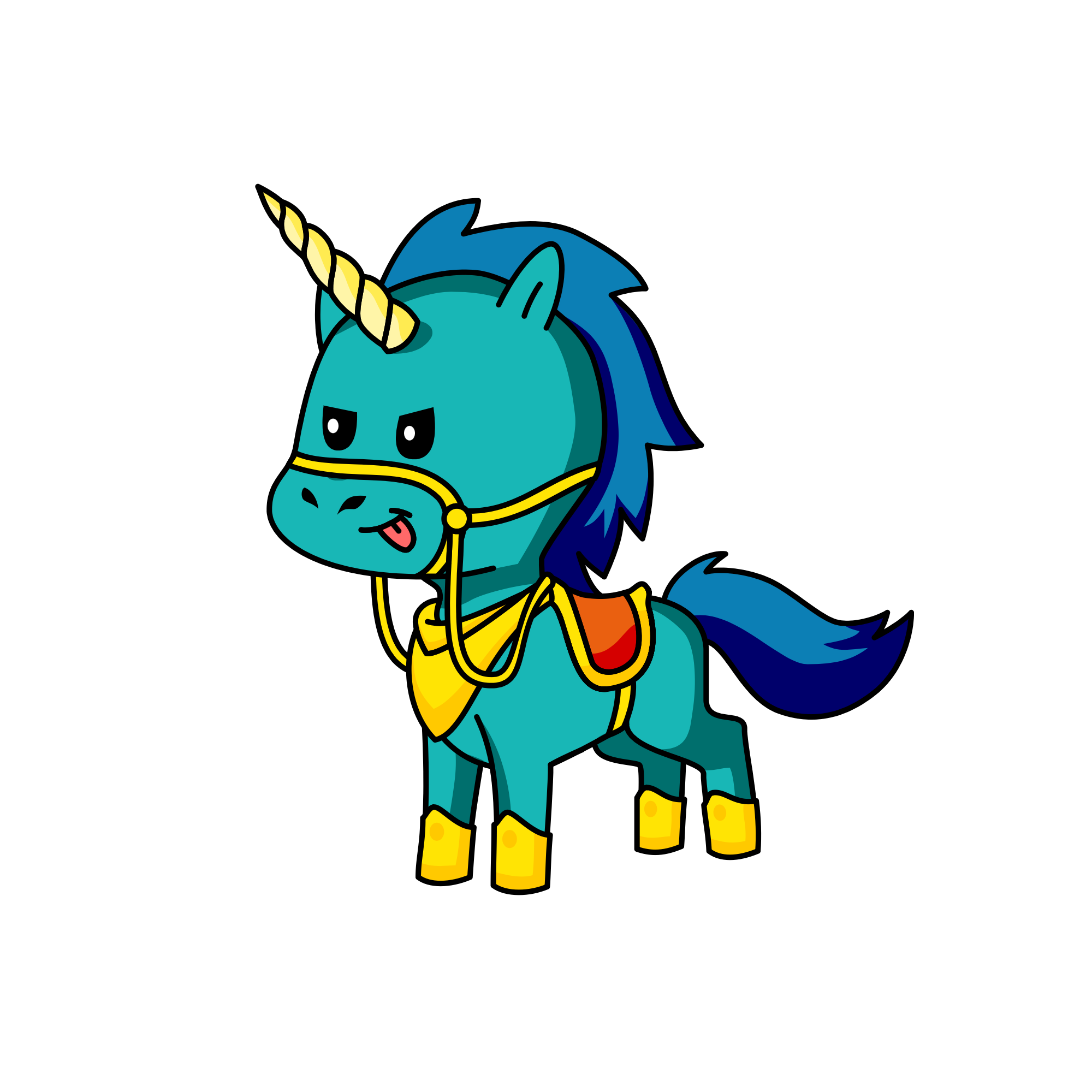 Unicorn cult No.2 potato, the unicorn