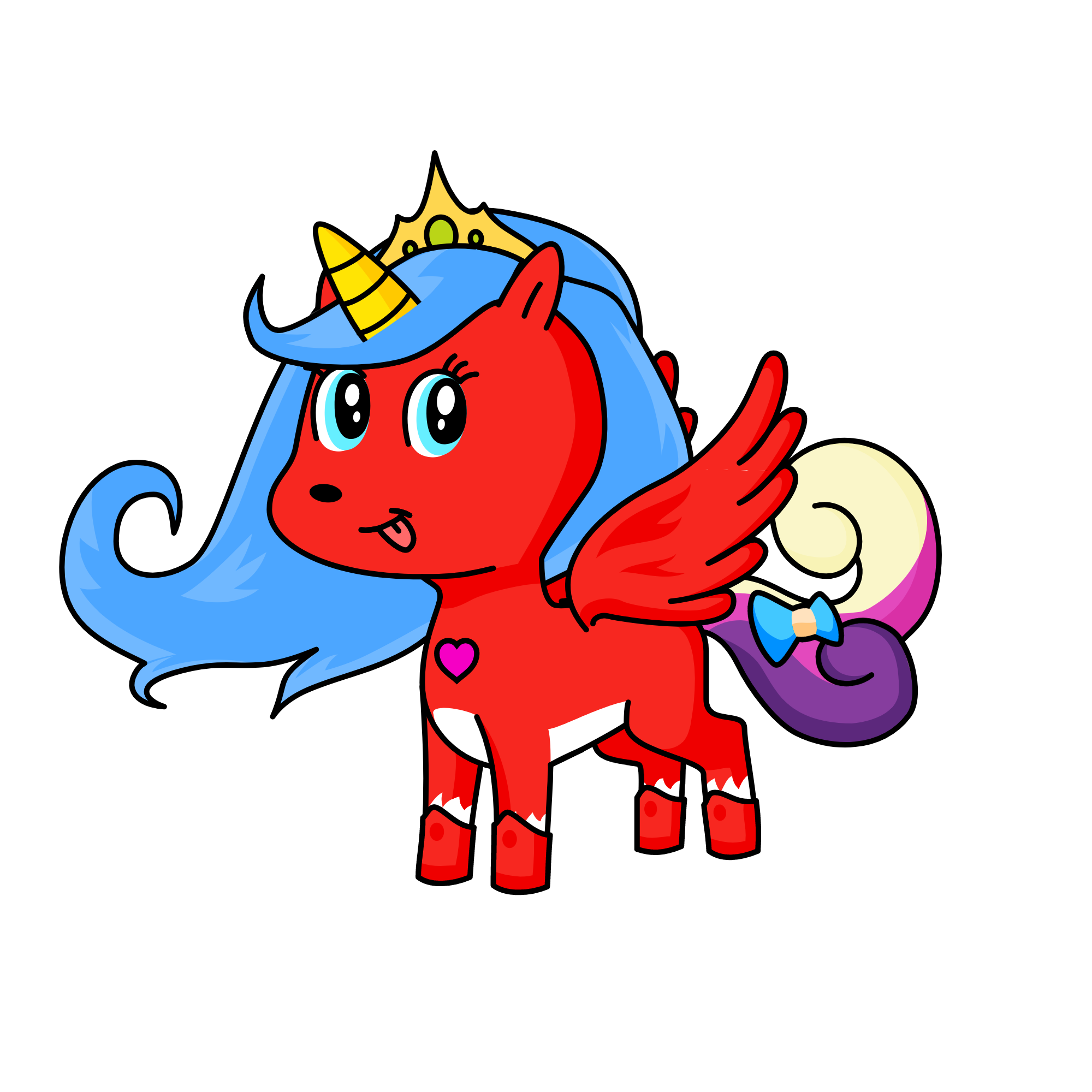 Marineet, the unicorn