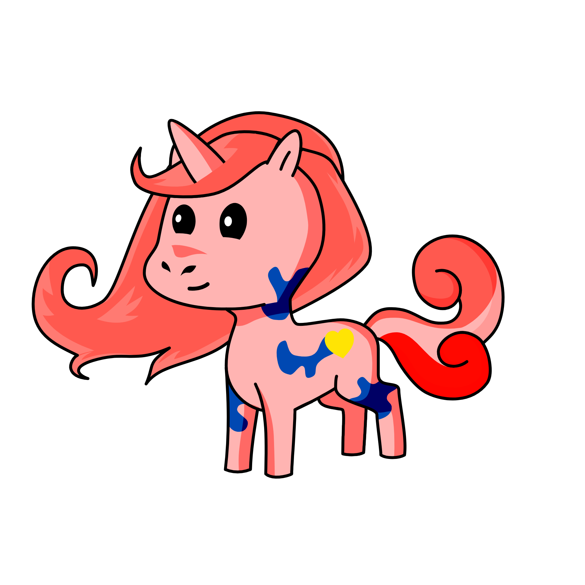Pinkie Pie, the unicorn