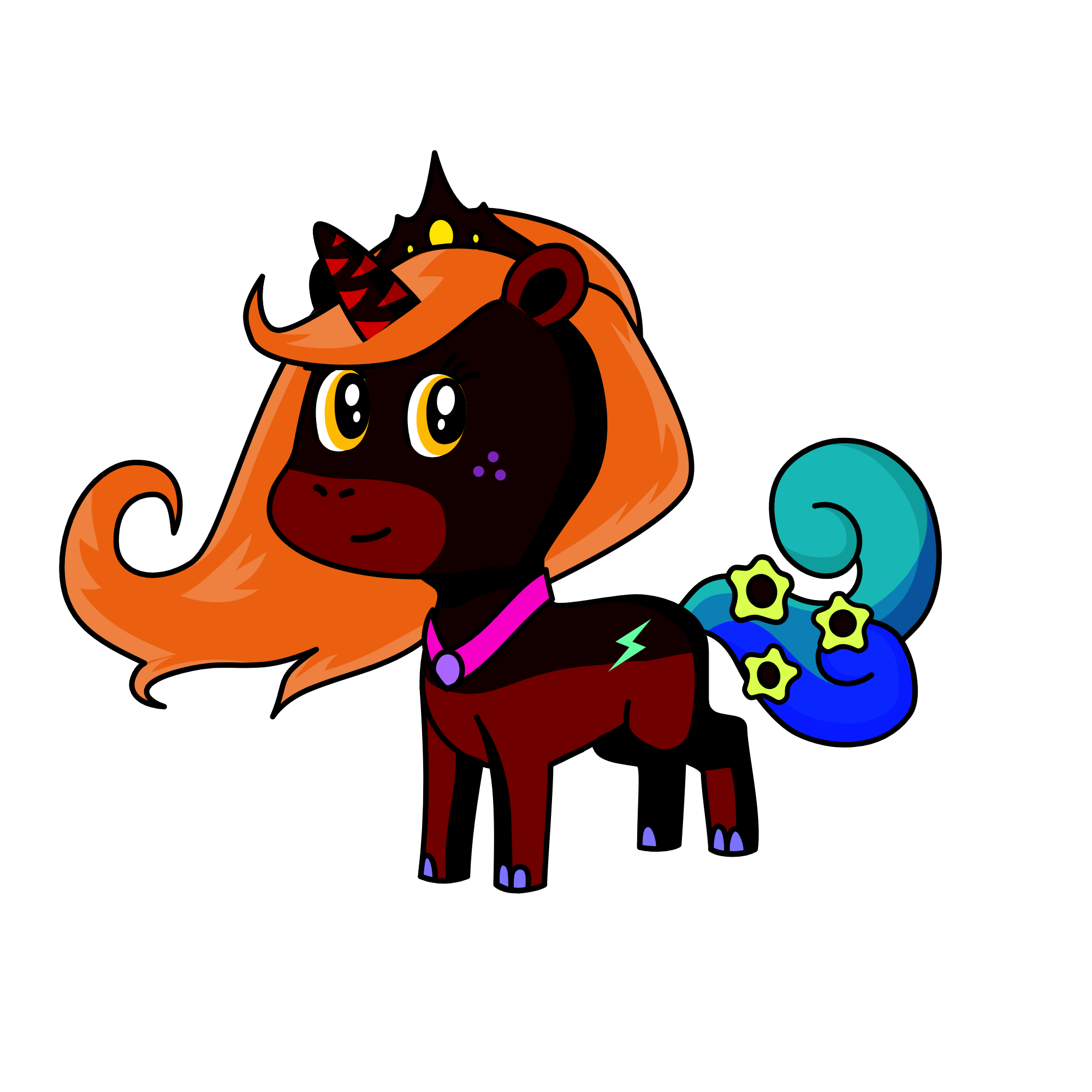 Wefli, the unicorn