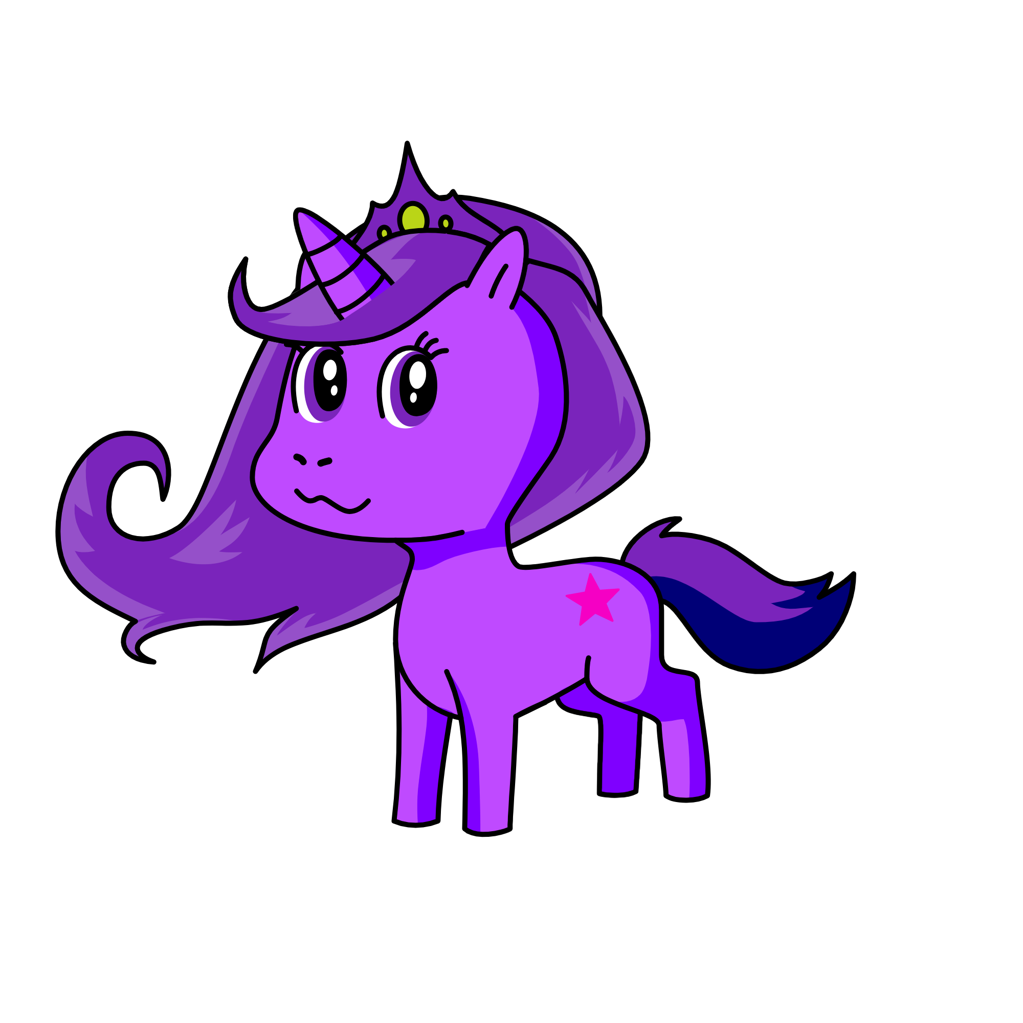 Twilight Sparkle, the unicorn