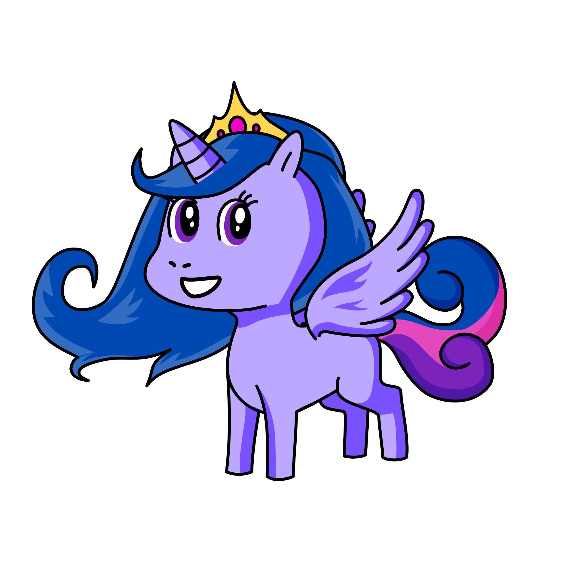 Twilight Sparkle, the unicorn