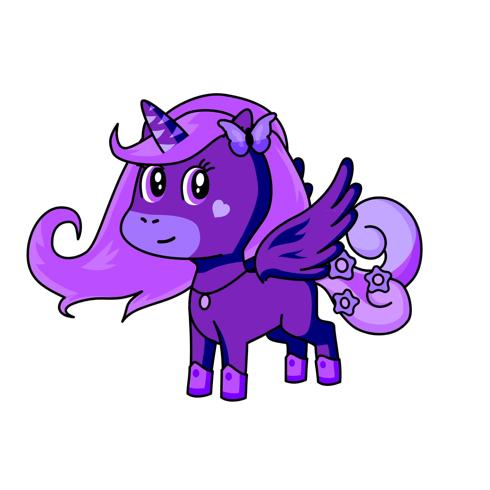 Jasmine, the unicorn