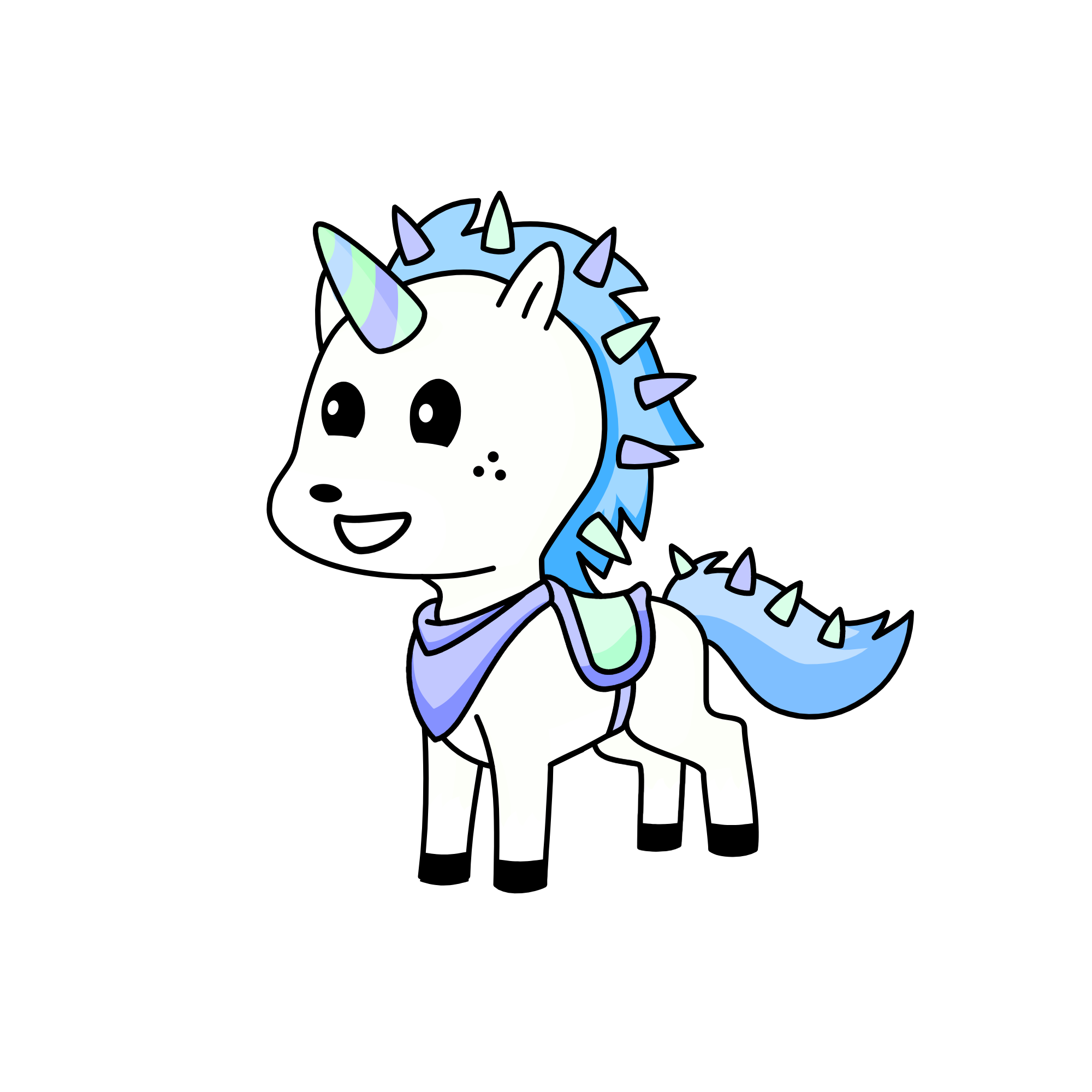 spike, the unicorn