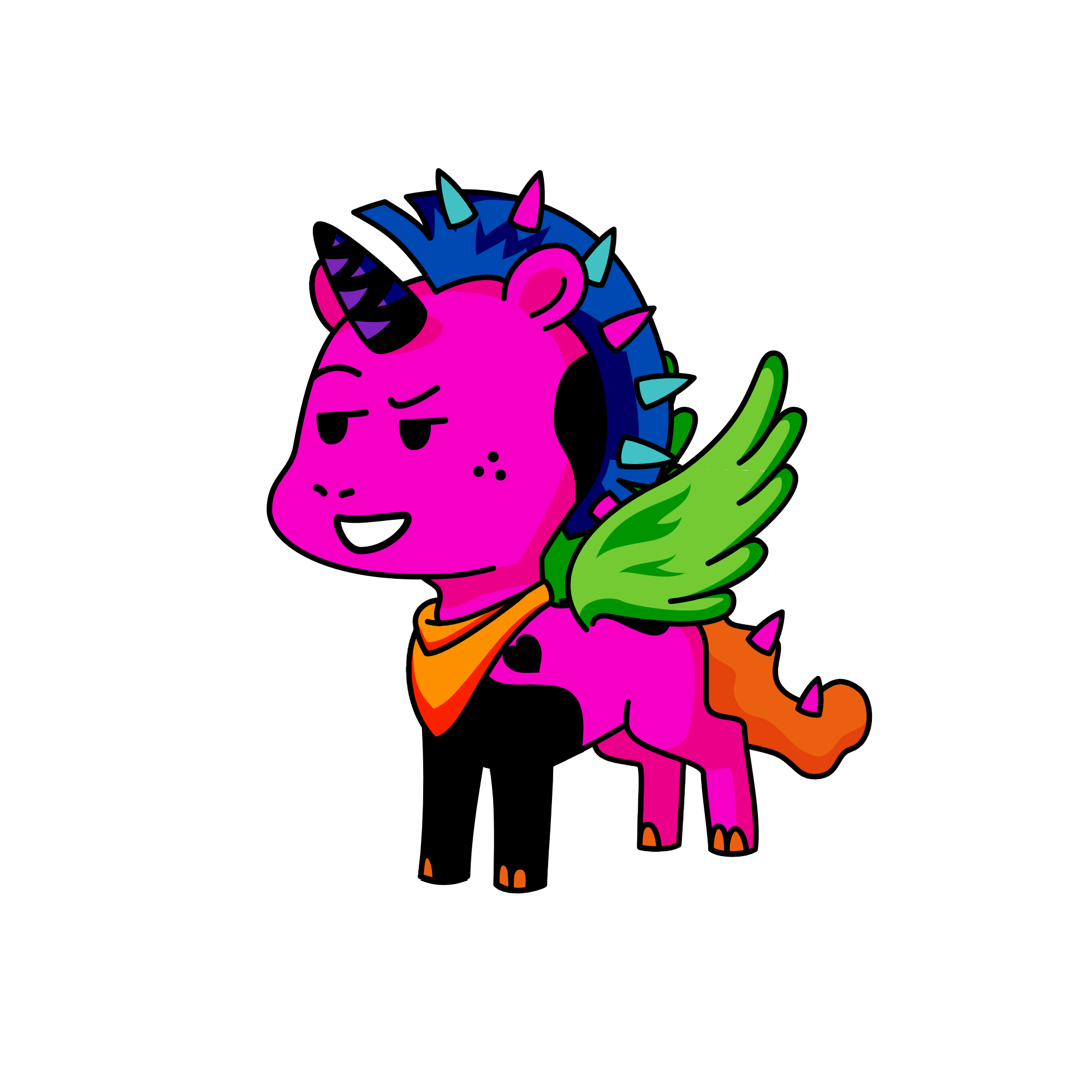 rainha das gatas das gatas, the unicorn