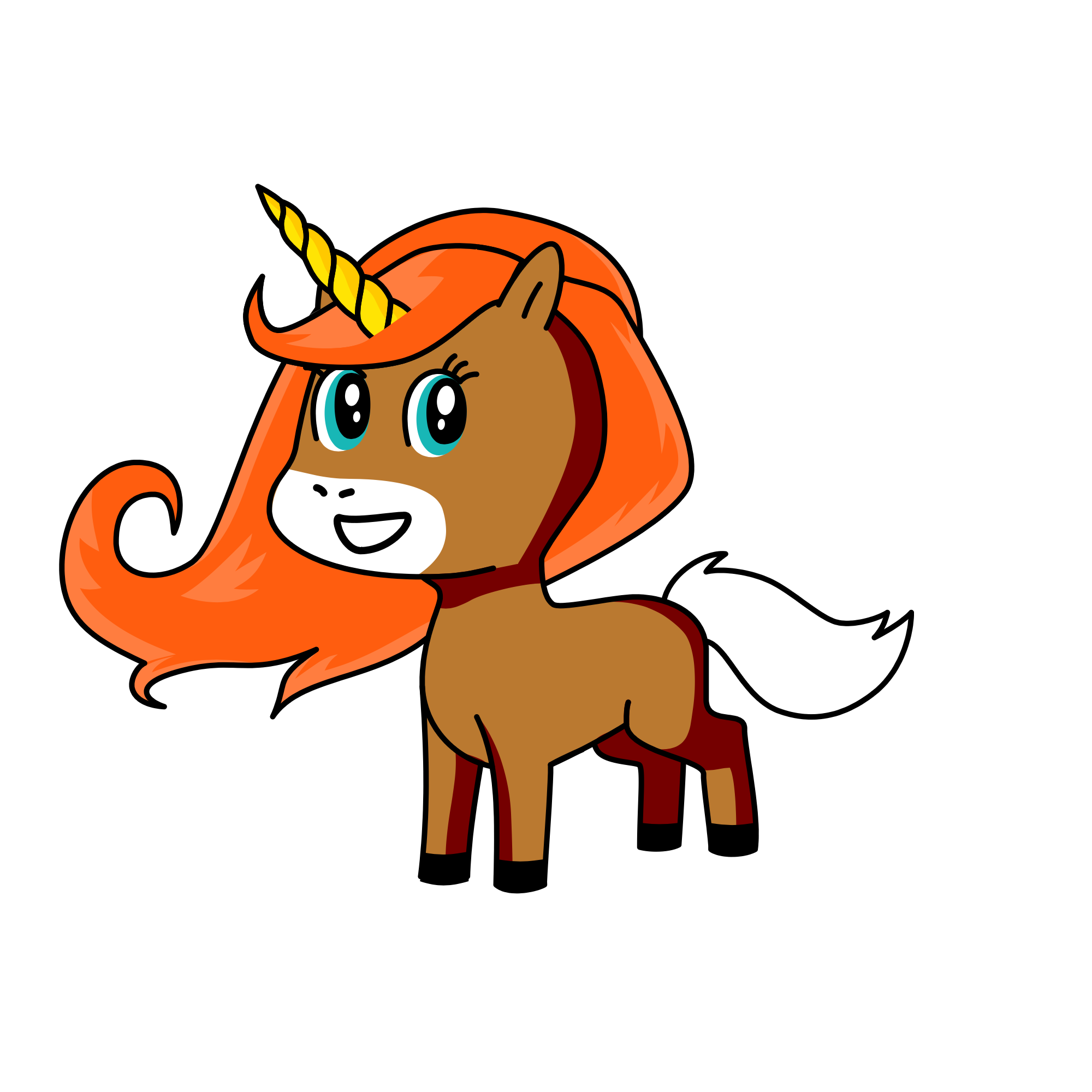 Ell, the unicorn