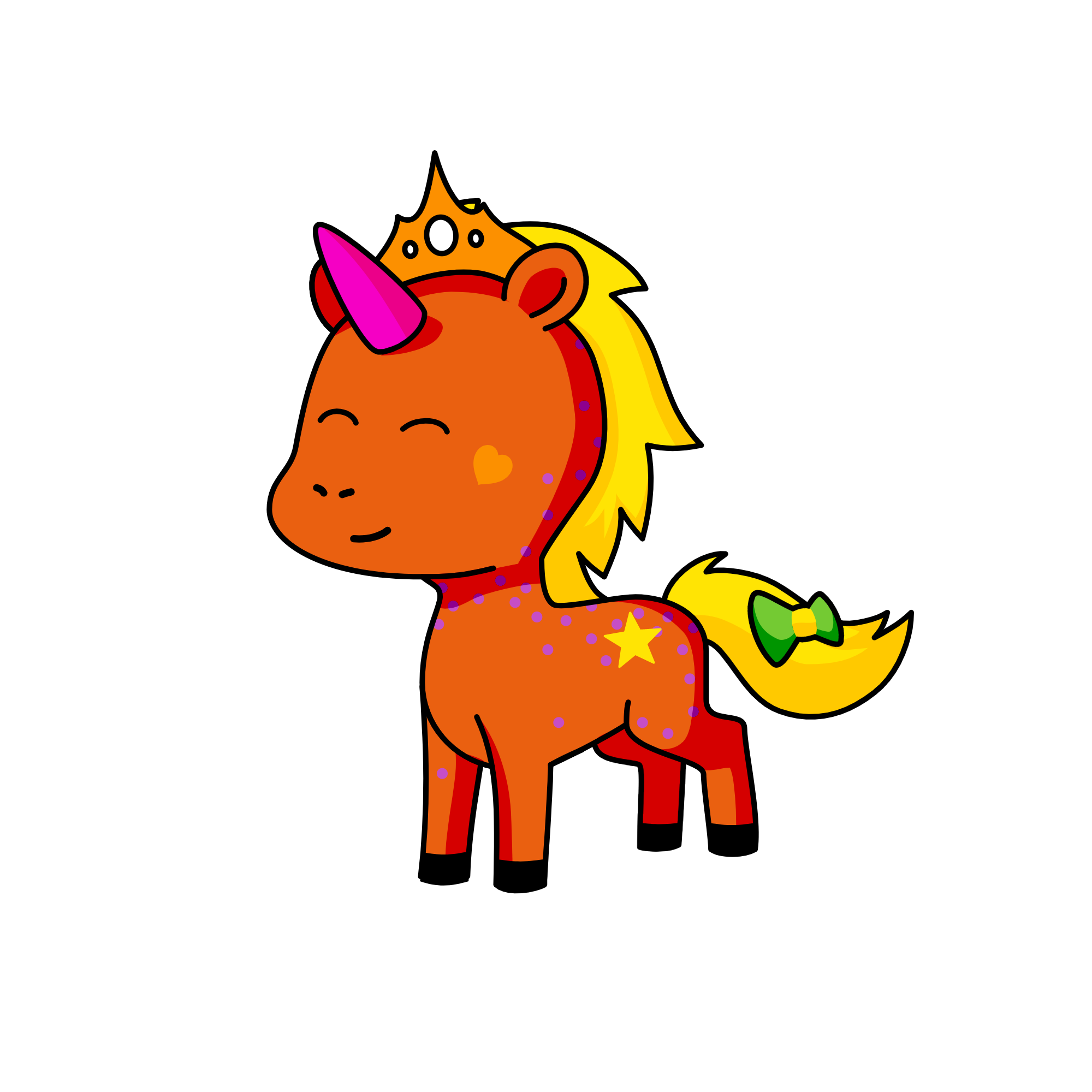 Cutie, the unicorn