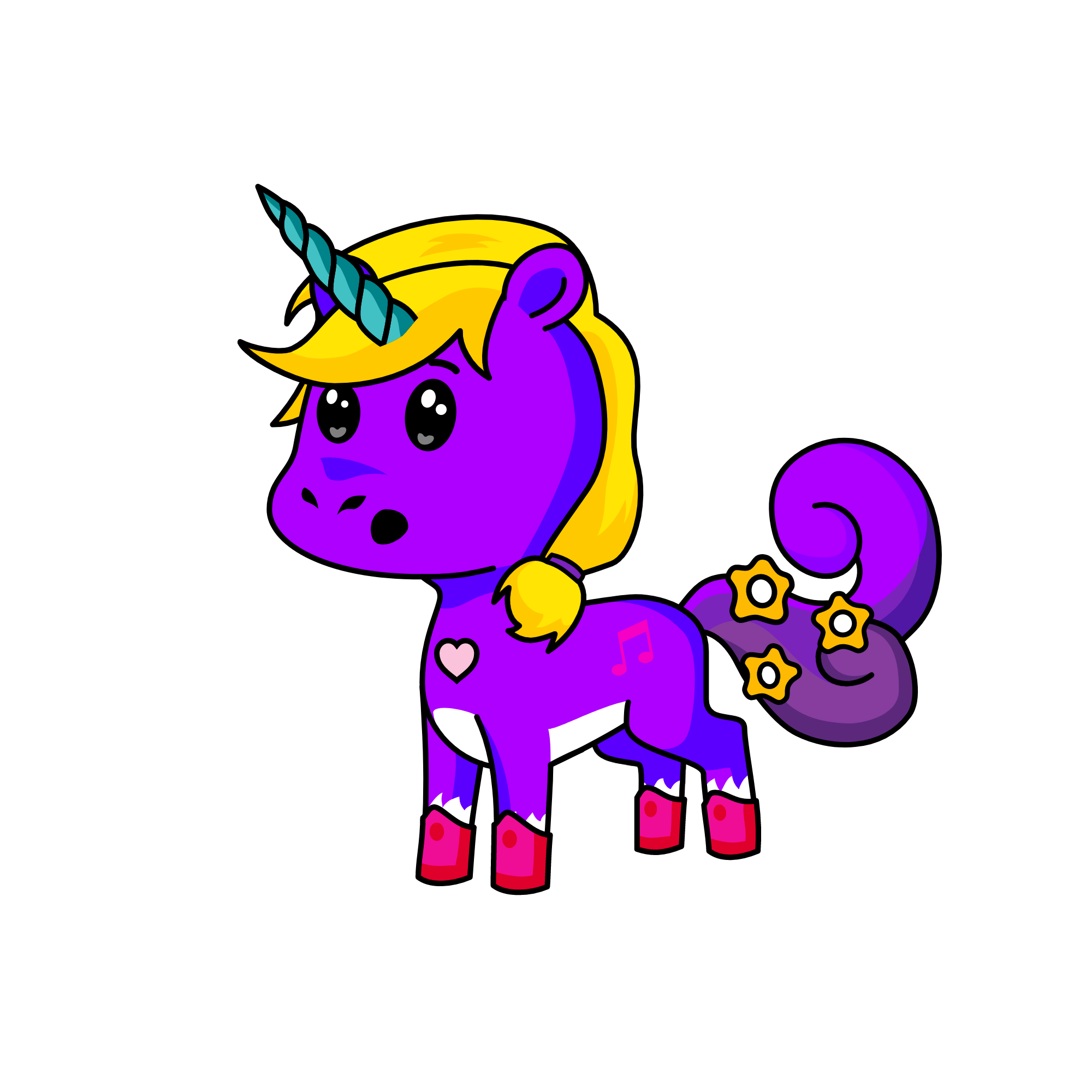 Amethyst, the unicorn